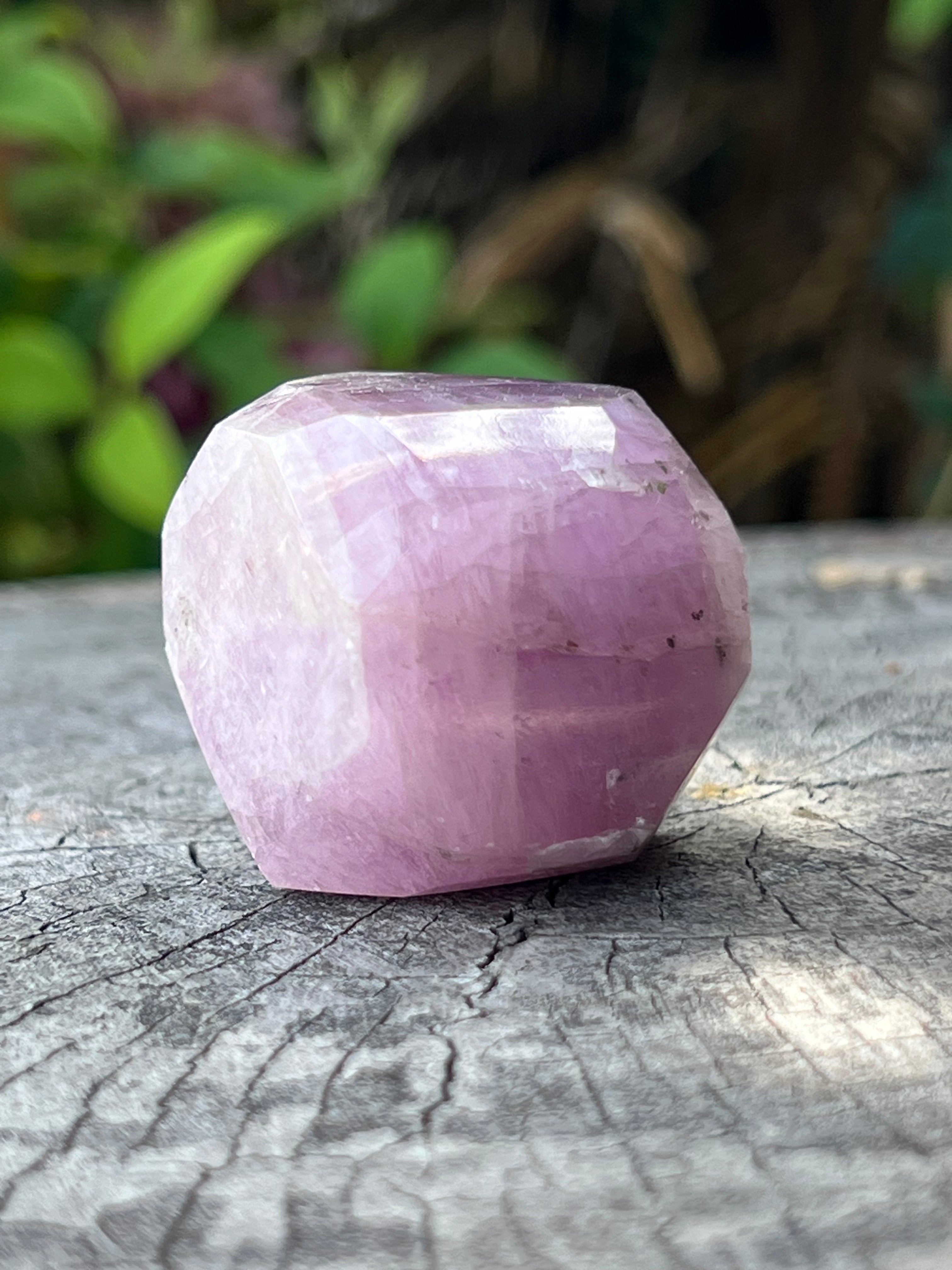 Kunzite Faceted Freeform