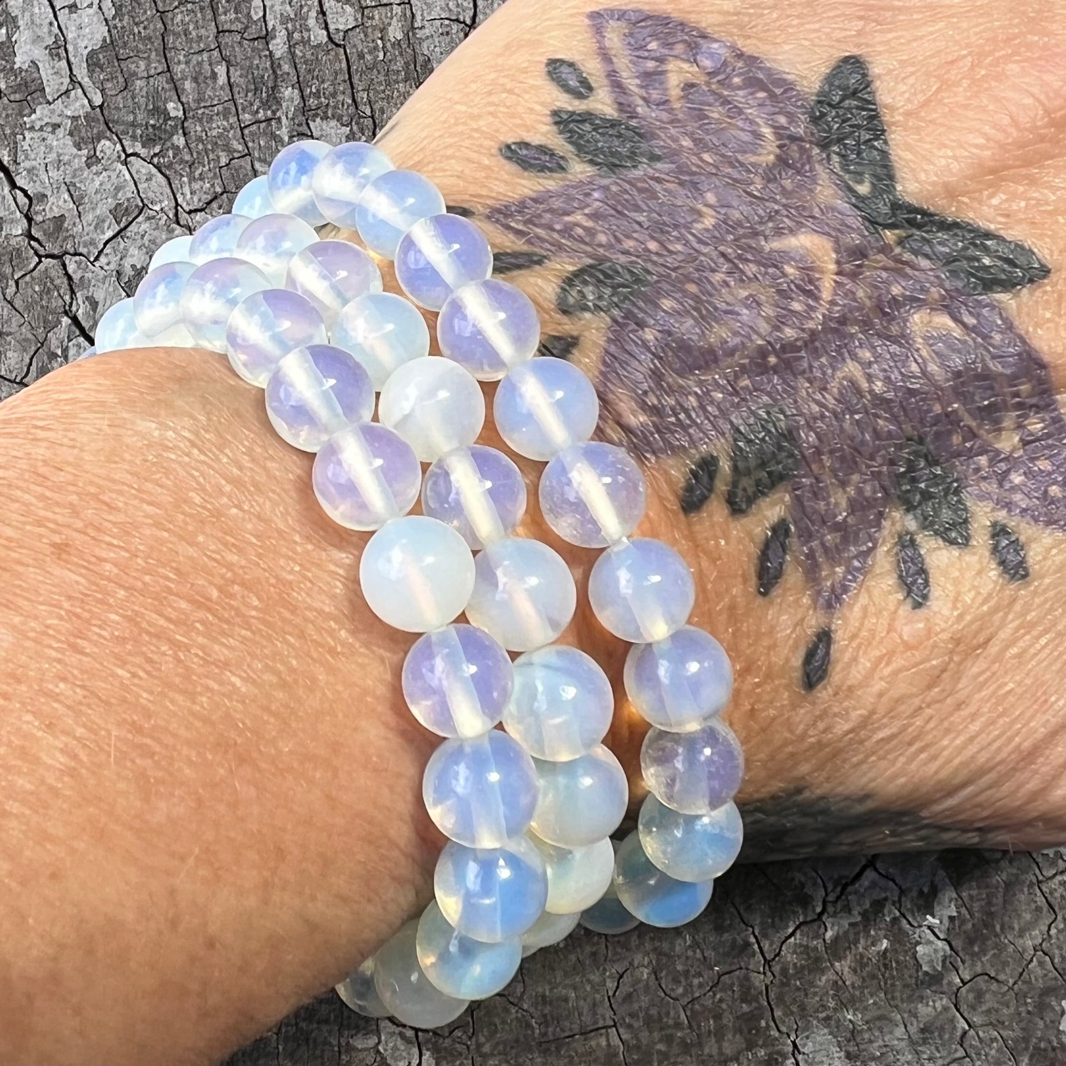 Opalite ~ Beaded Bracelet