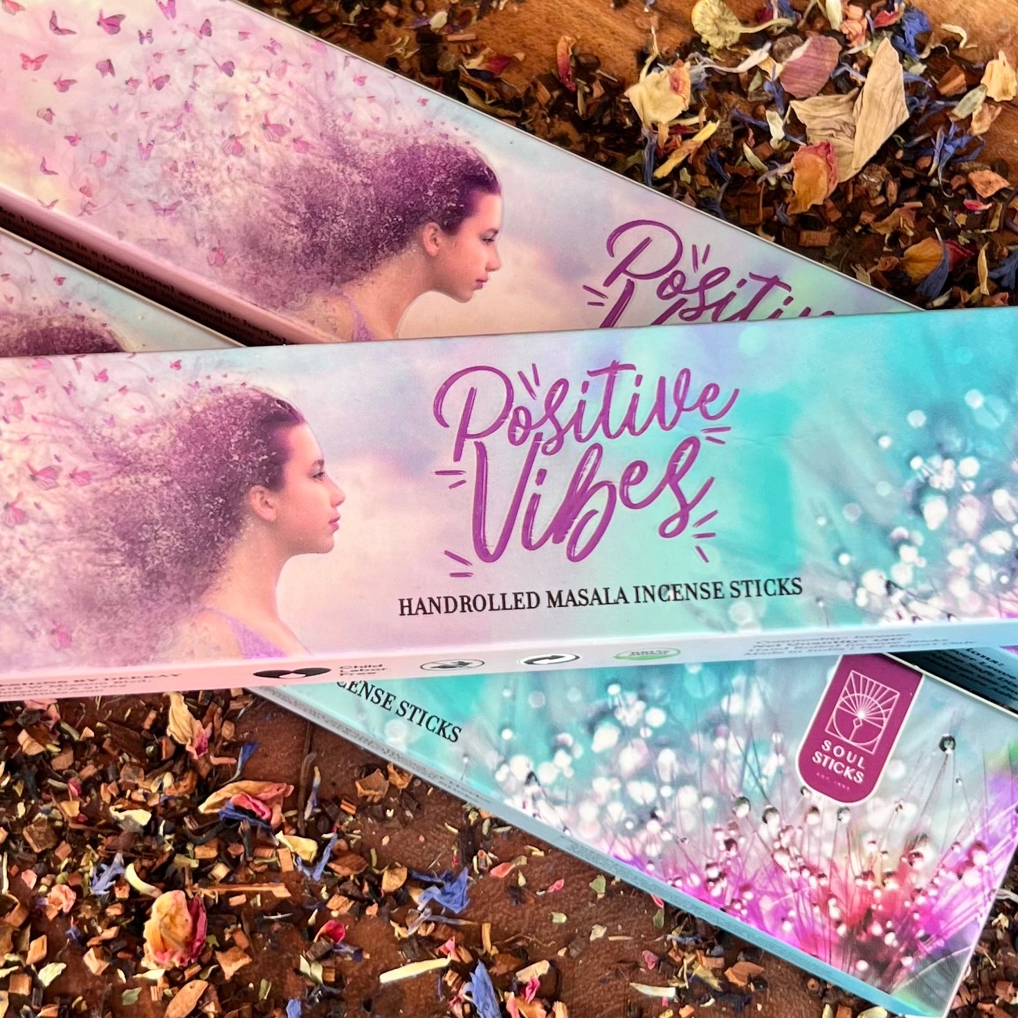 Positive Vibes Incense ~ 12 Sticks