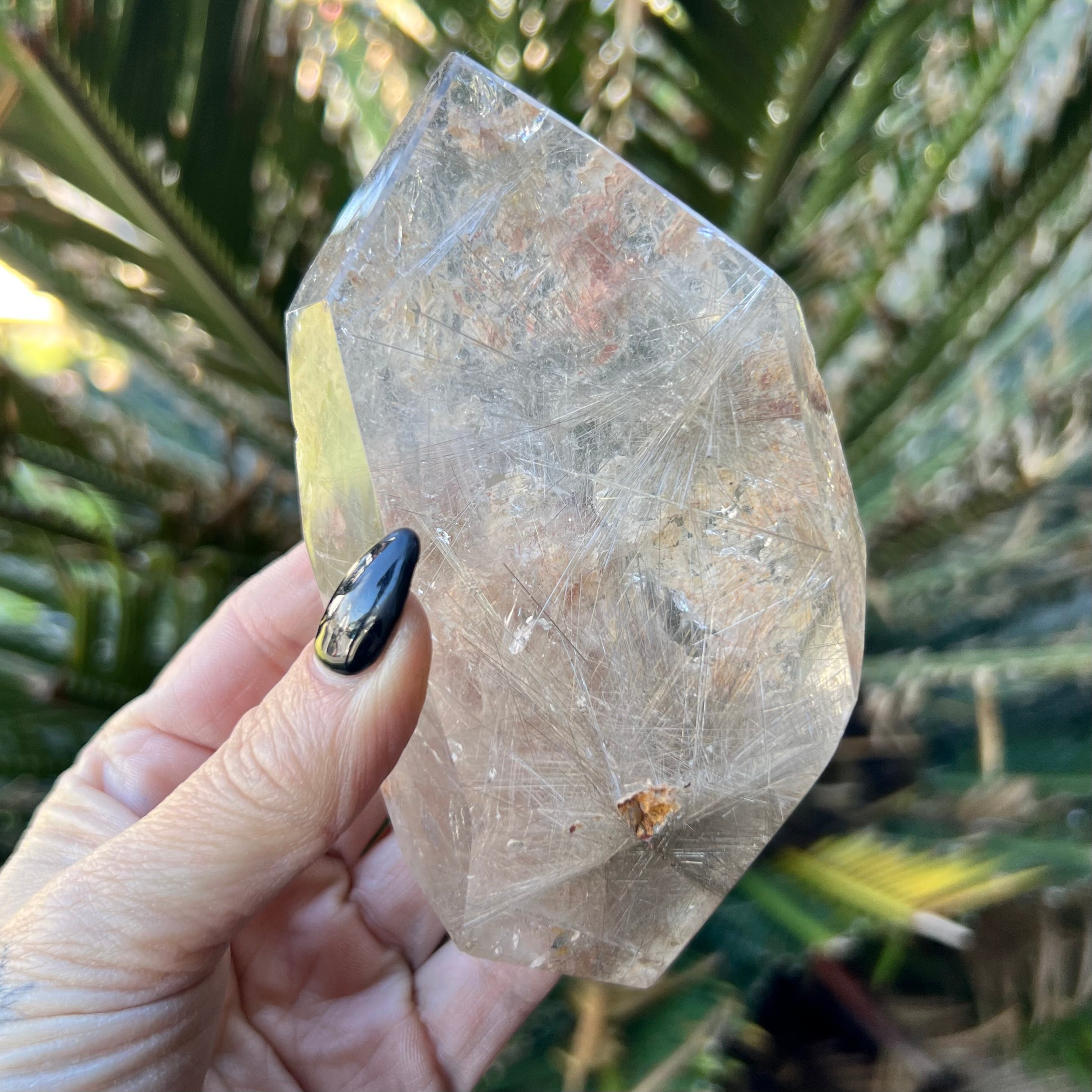Rare Silver Rutile Quartz  Freeform