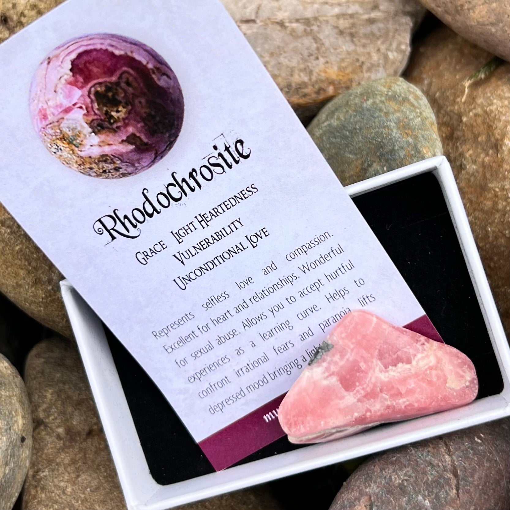 Rhodochrosite ~ Specialty Boxed Crystal