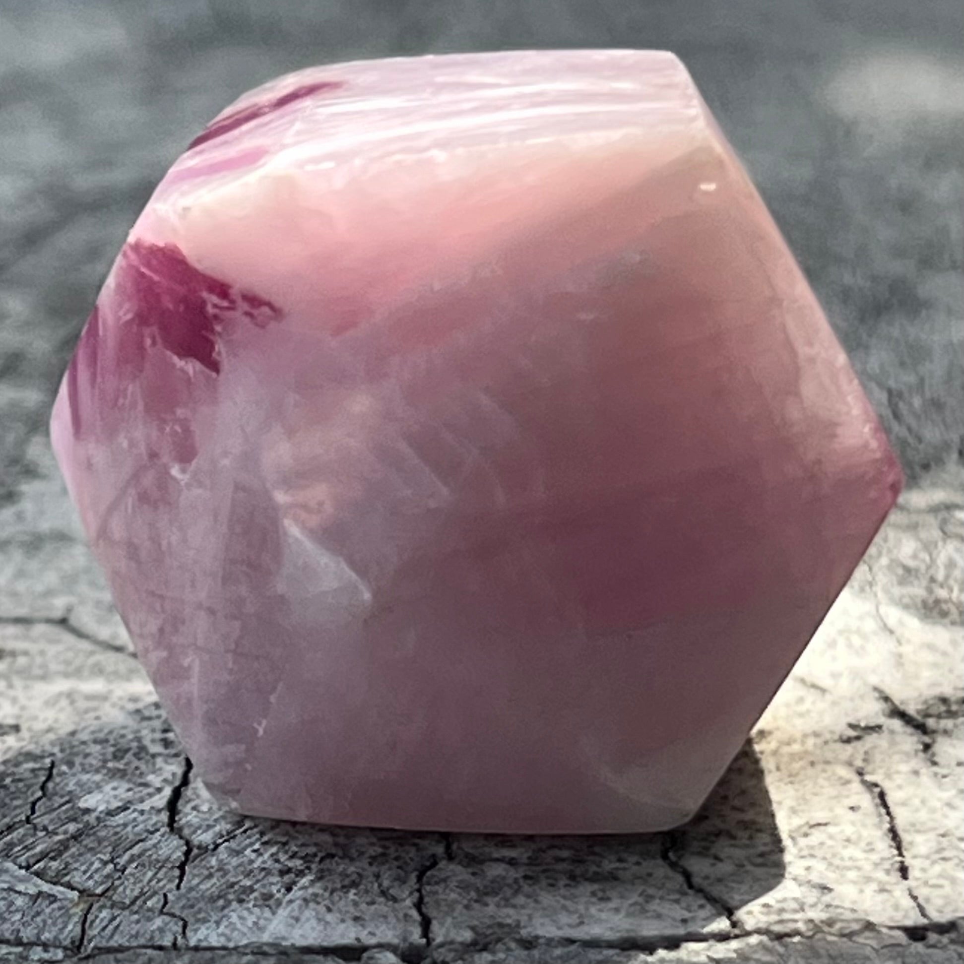 Kunzite Faceted Carving