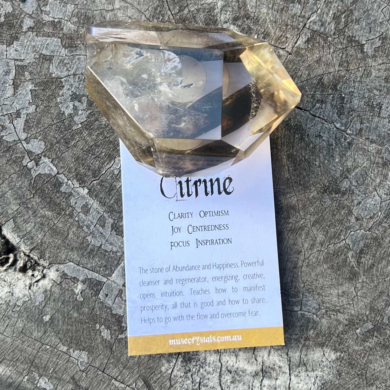 Natural Citrine Freeform