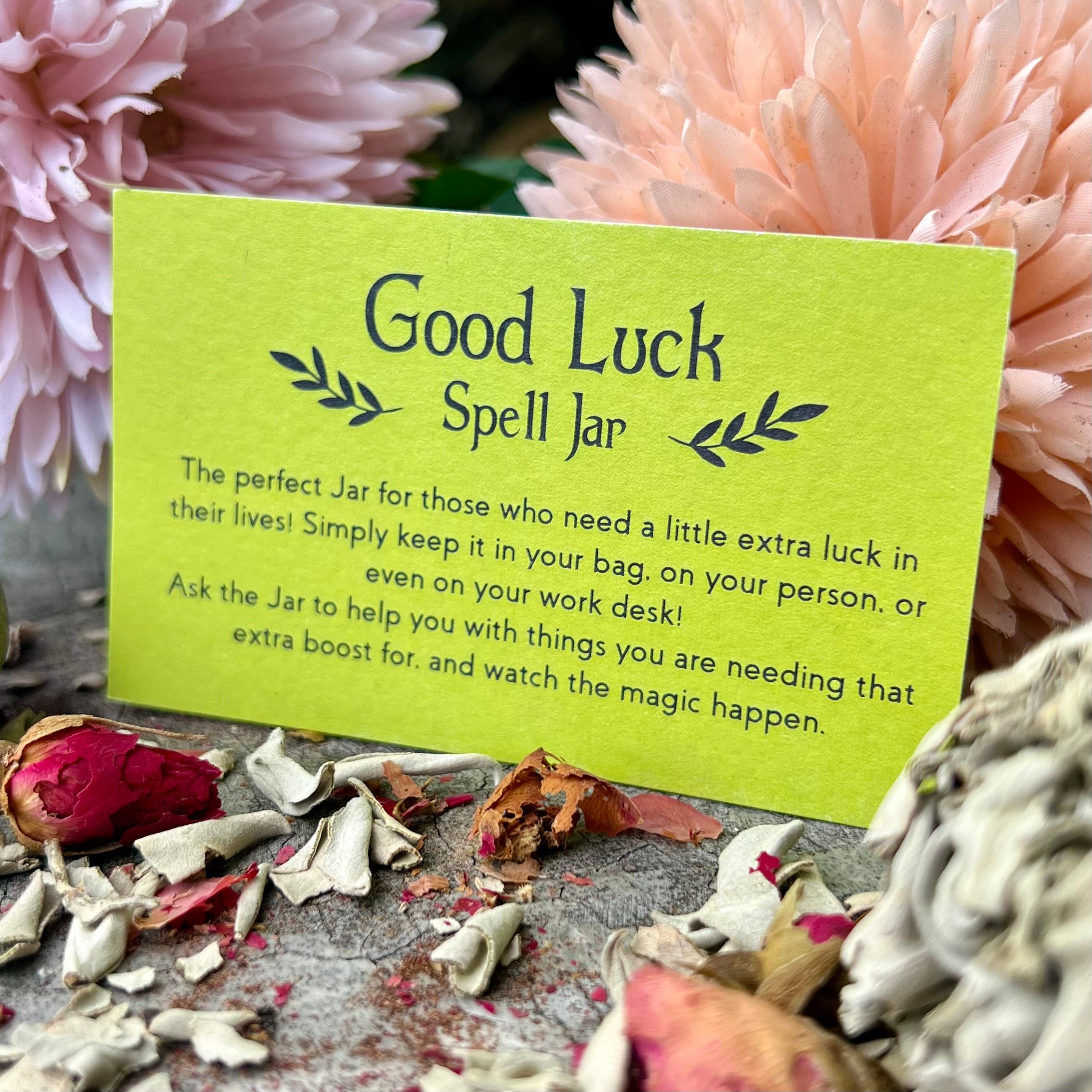 Good Luck Spell Jar
