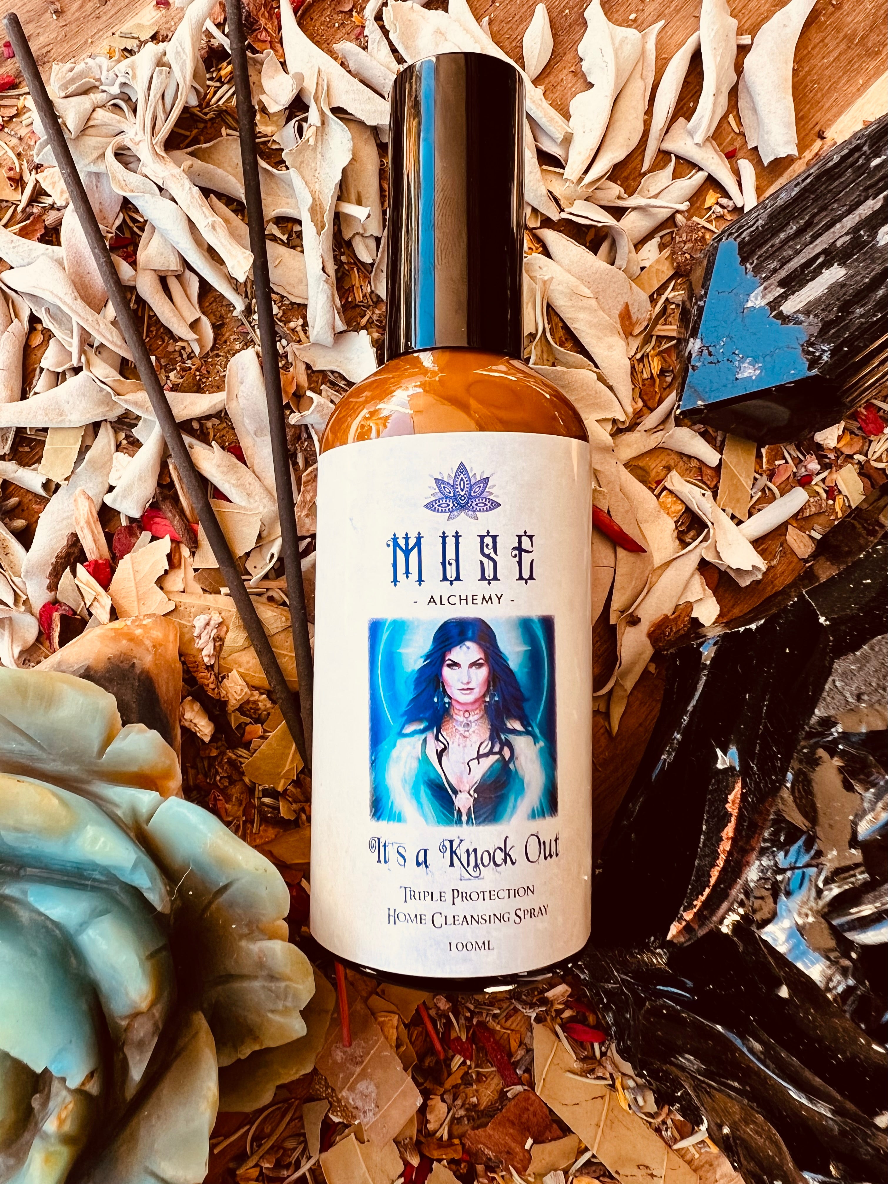 Muse Alchemy ~ It’s a Knock Out ~ Home Cleansing Spray