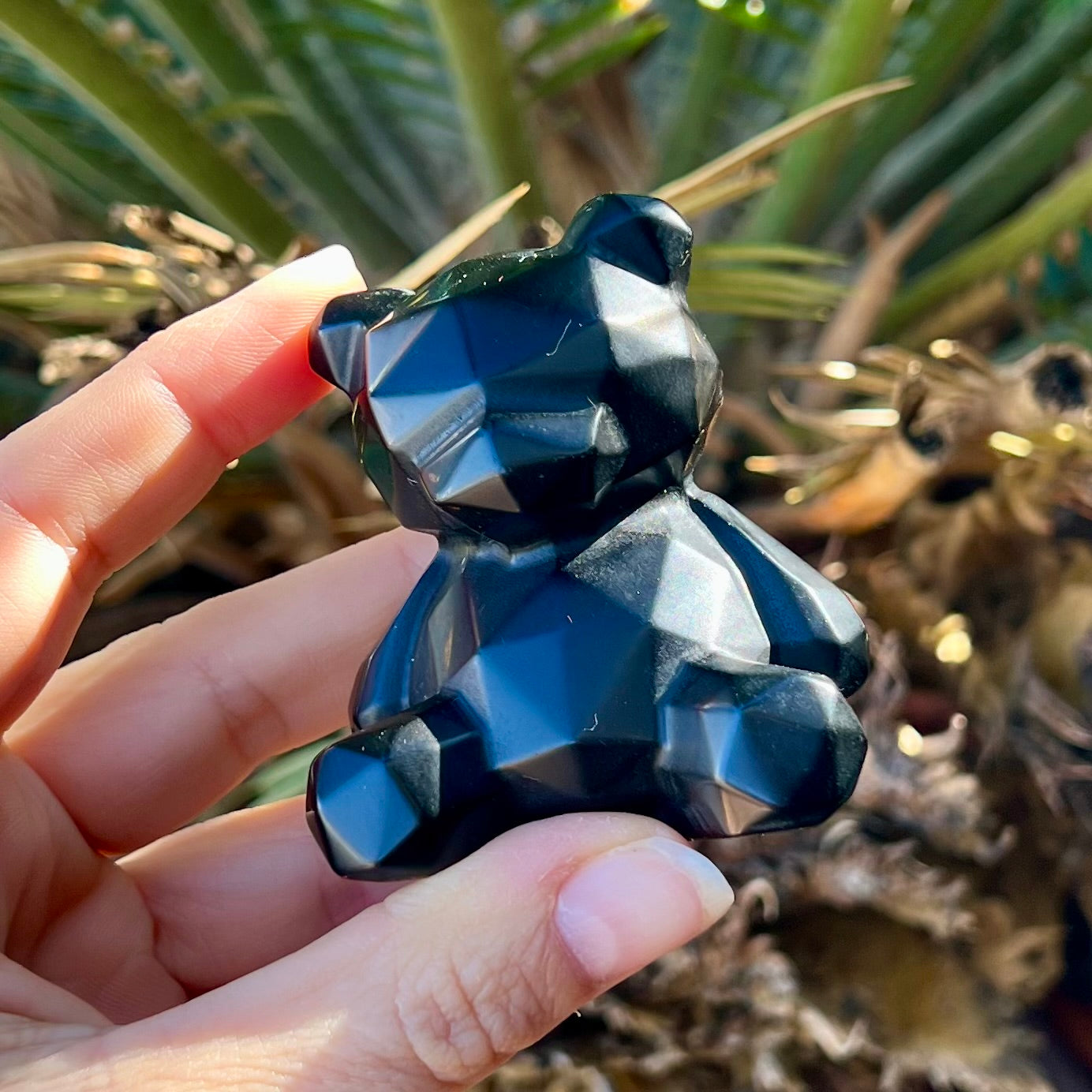 Teddy Bear ~ Black Obsidian