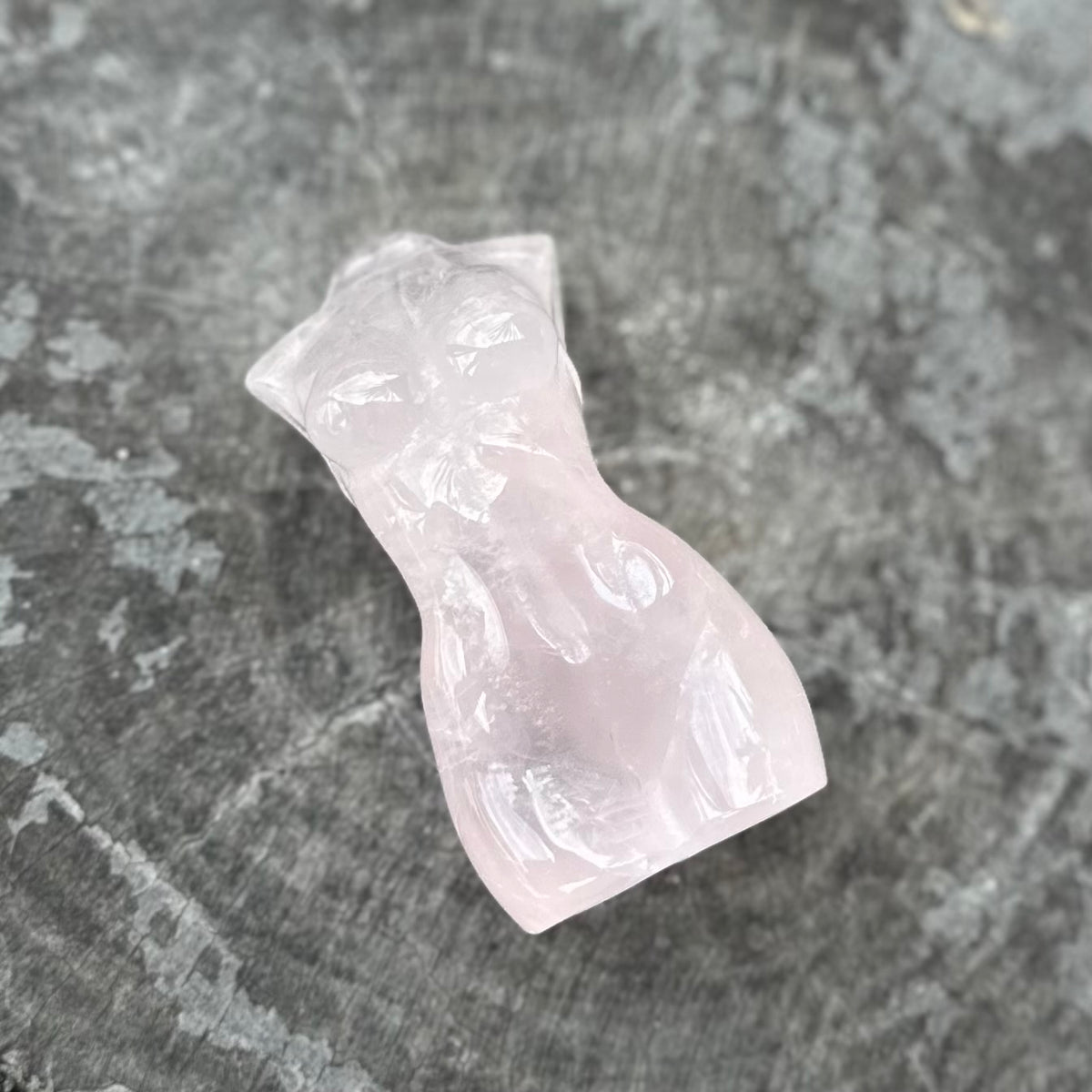 SALE ~ Rose Quartz ~ Woman Lady Body Carving