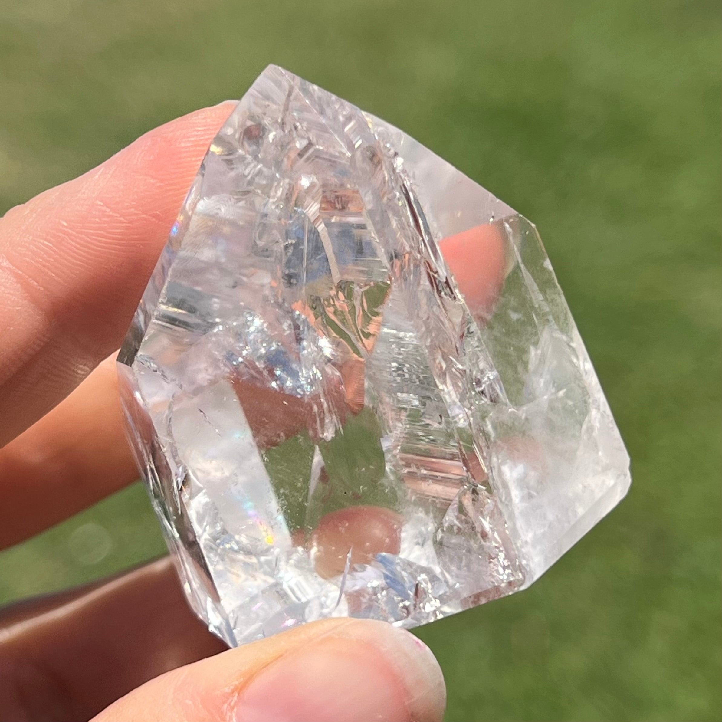 Clear Quartz Generator Tower