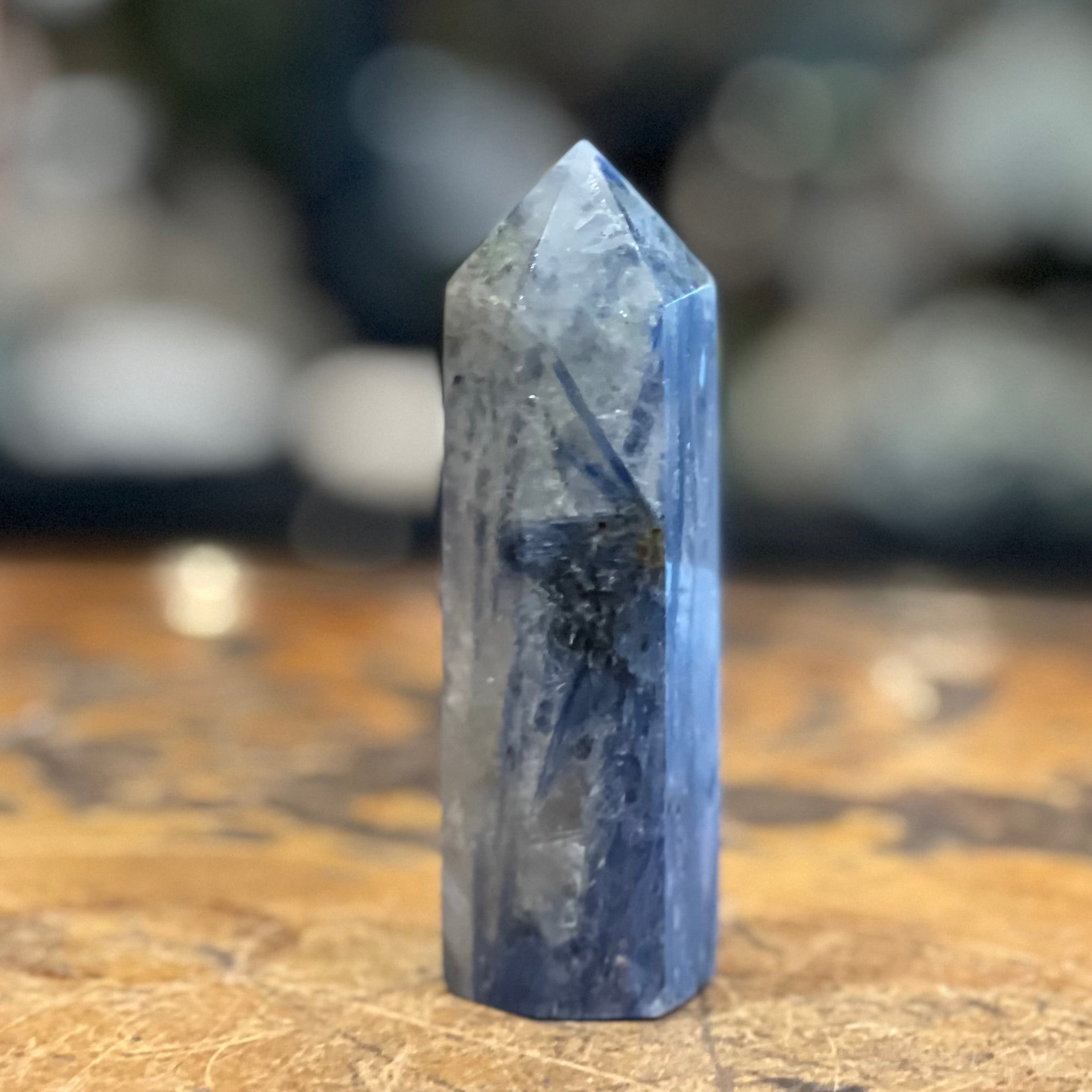 Blue Kyanite Tower