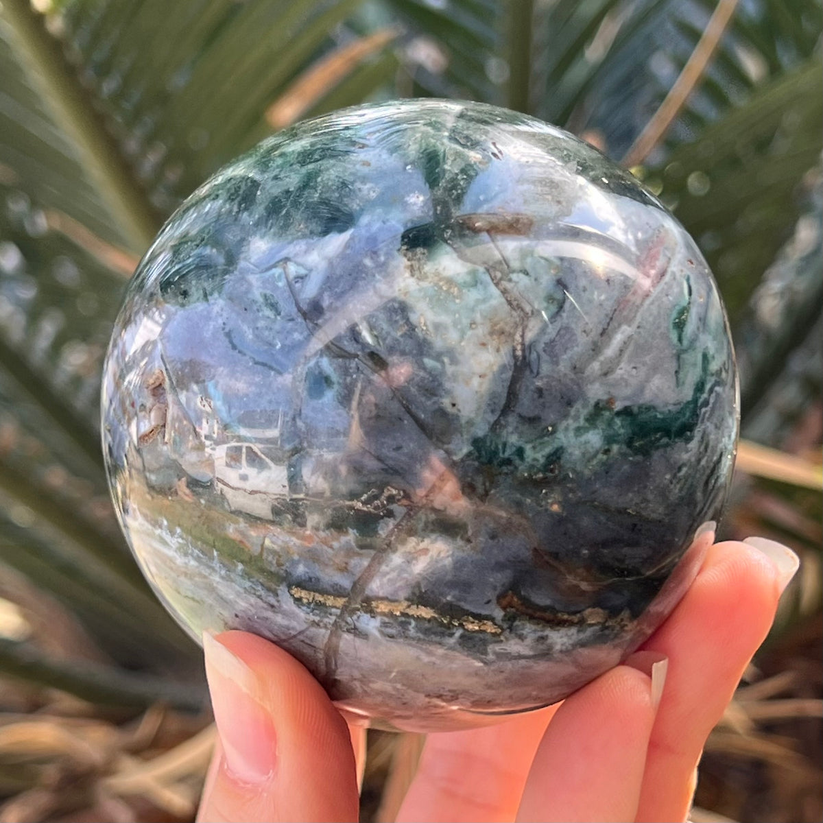 Ocean Jasper Sphere