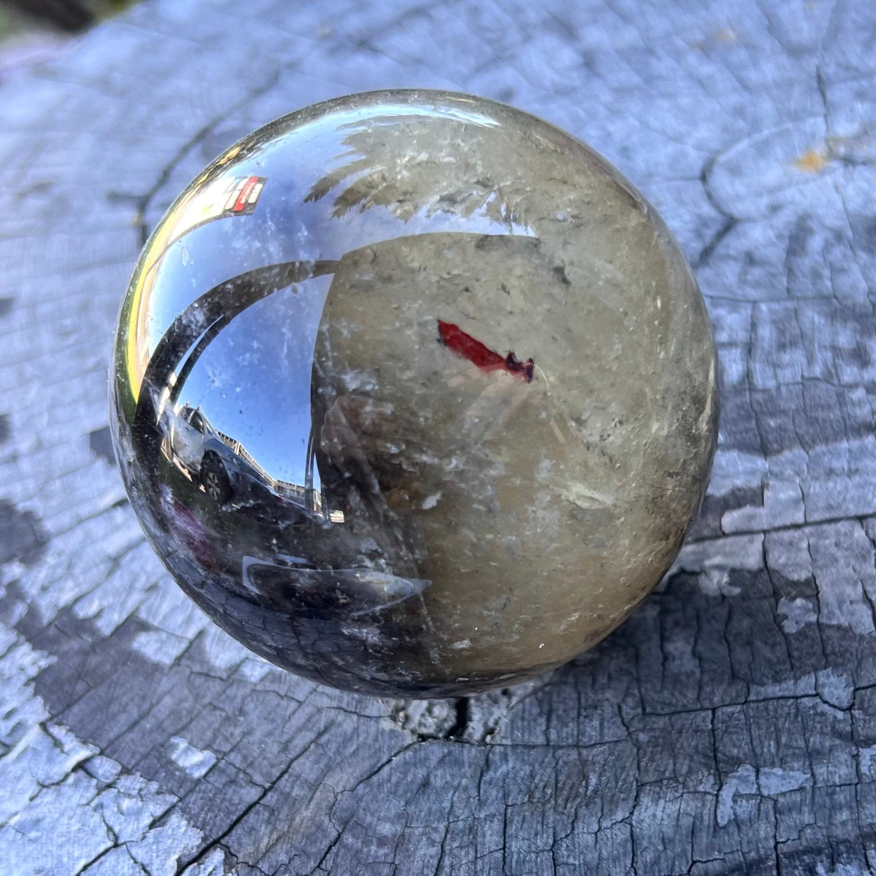 Smoky Quartz Sphere