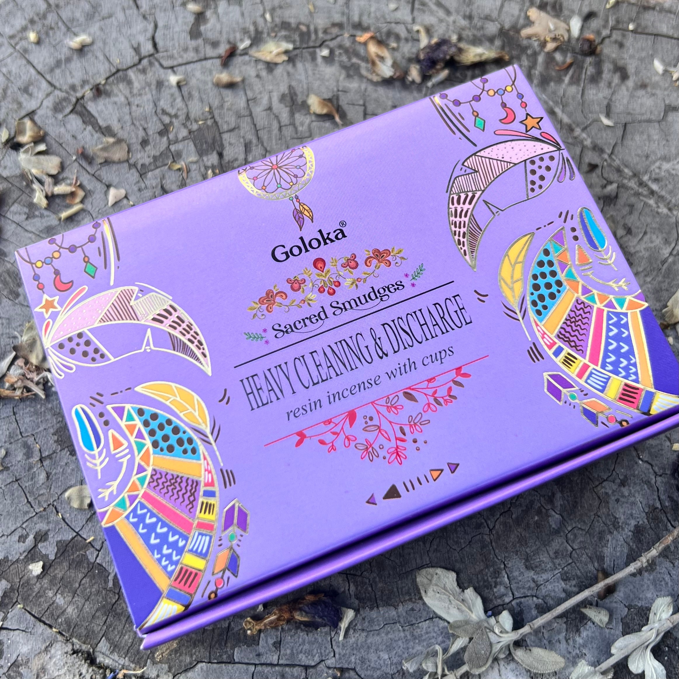 Sacred Smudges ~ Heavy Cleaning ~ Resin Incense Cups