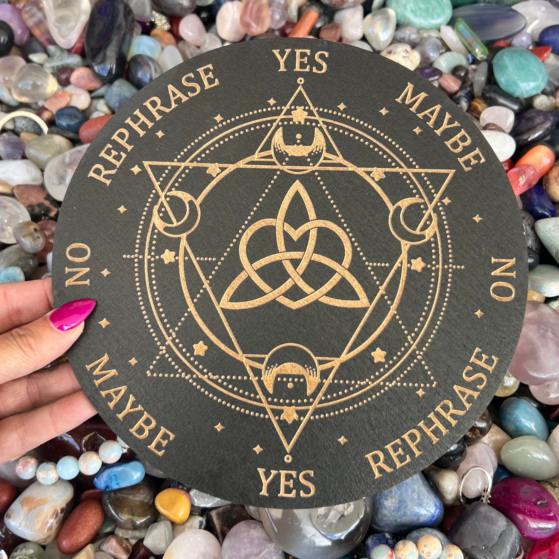 Divination Pendulum YES ~ NO Board