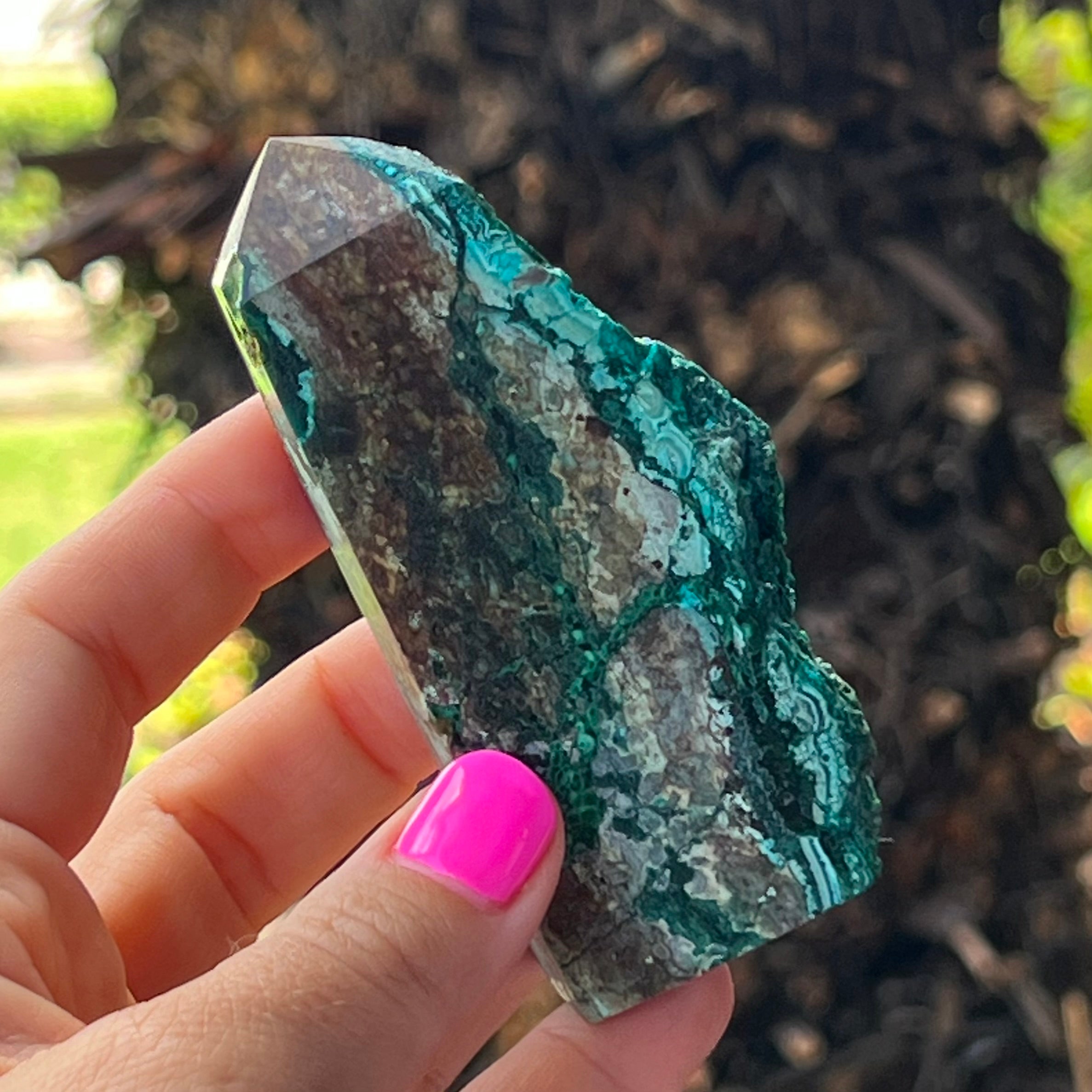 Azurite / Malachite ~ Semi Polished Generator