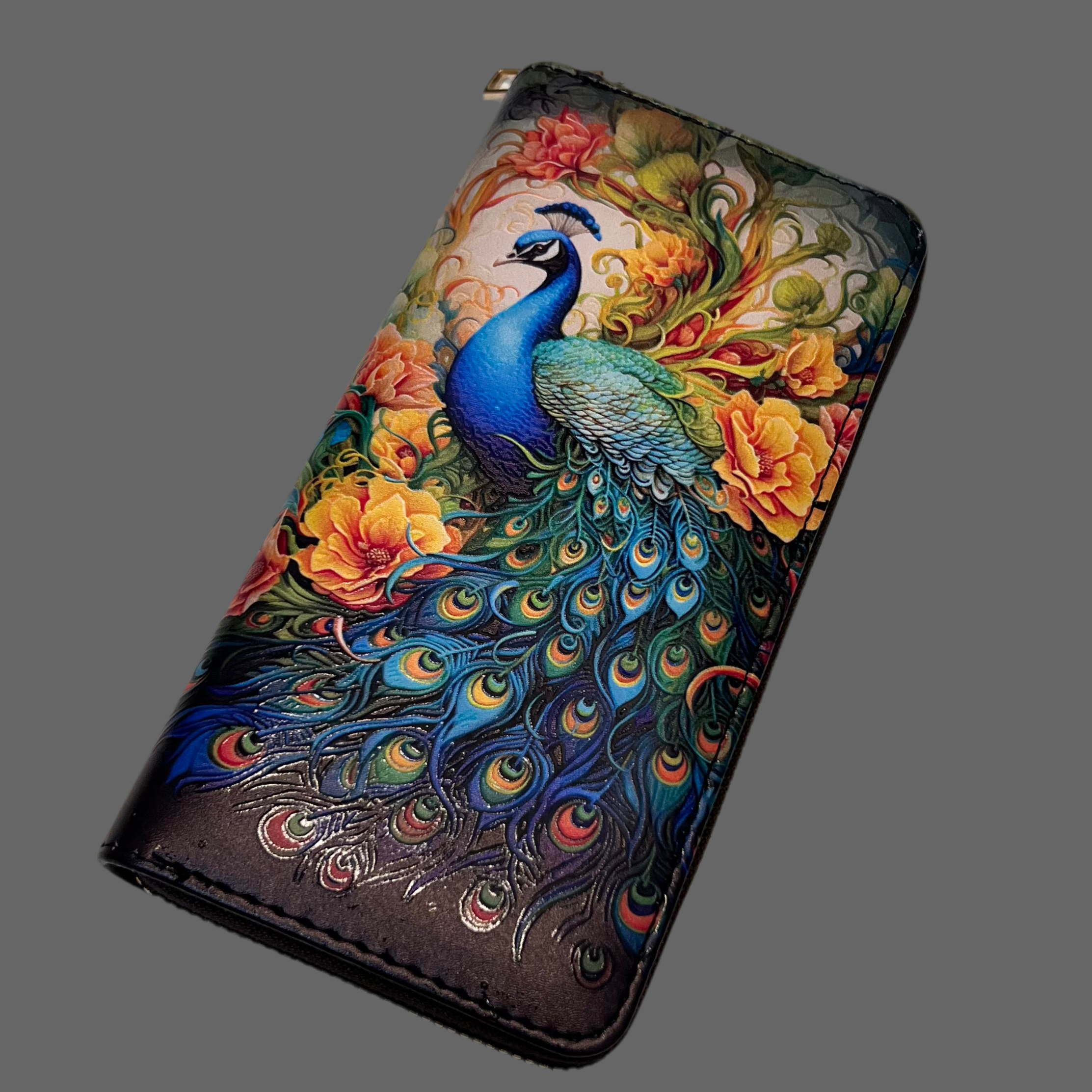 Peacock Bouquet ~ Celestial Carry Clutch