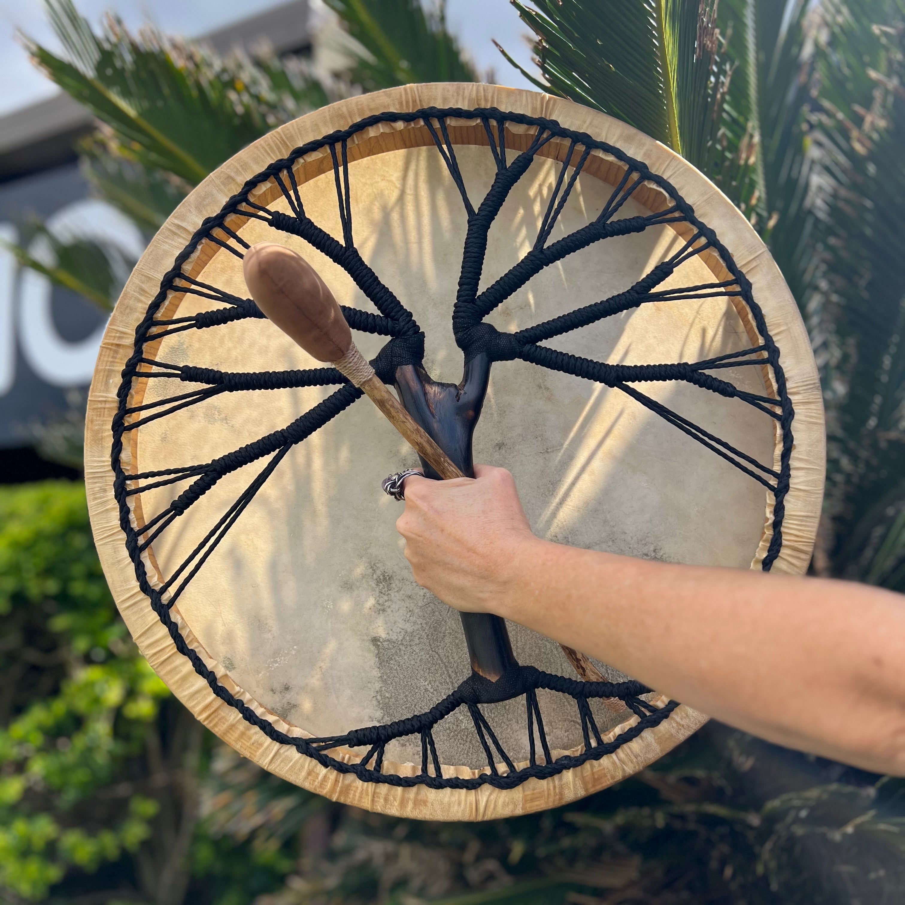 Medicine Drum Large - Goat Skin