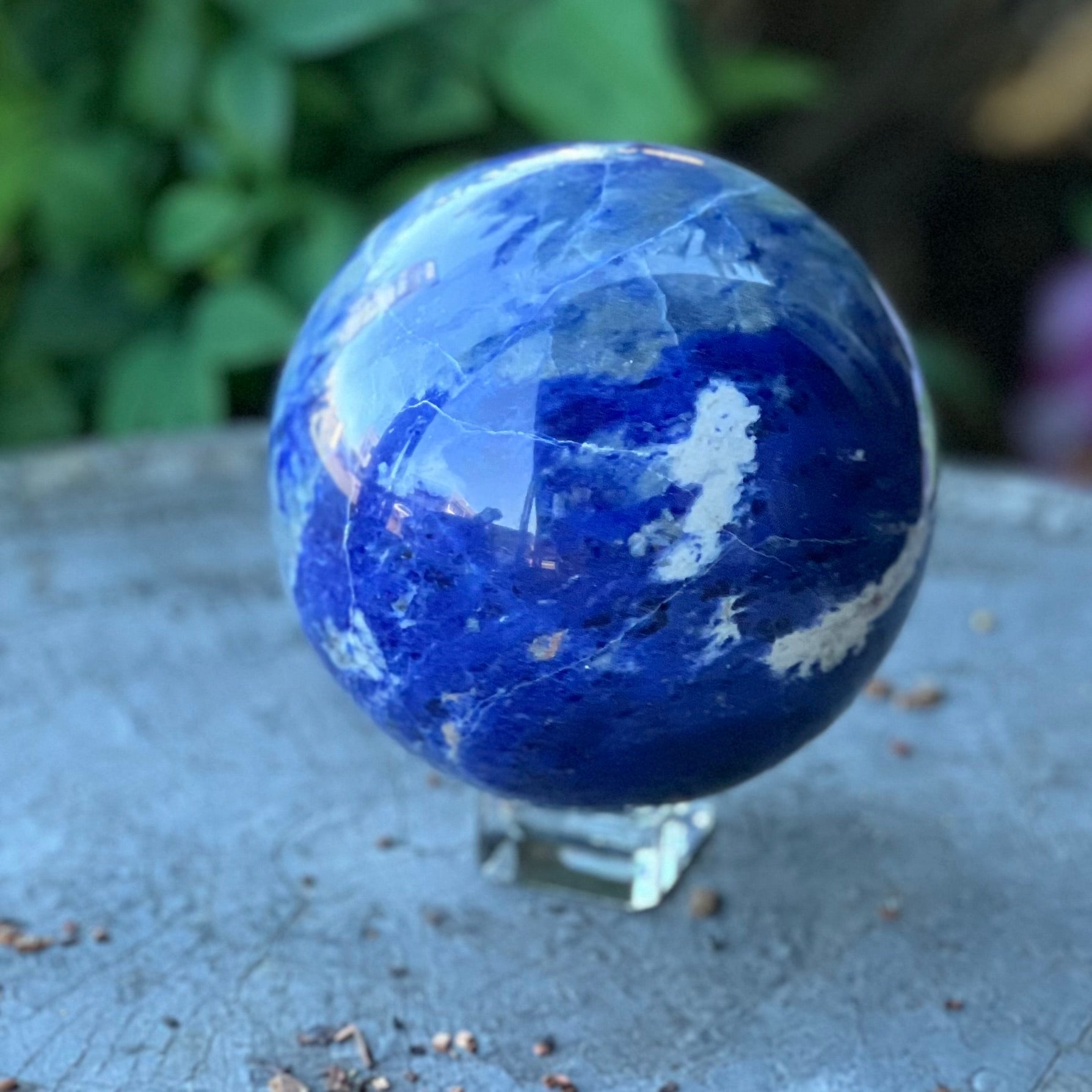 Self Expression Sphere ~ Sodalite