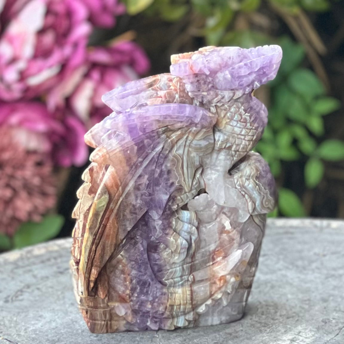 Dragon Carving ~ Amethyst