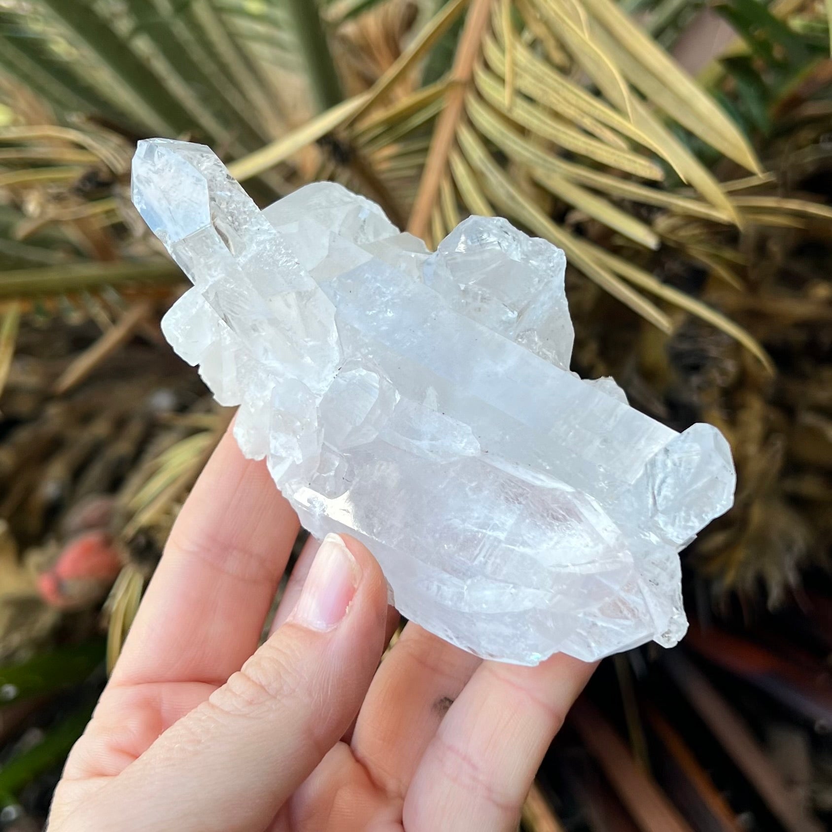 Clear Quartz Natural Raw Cluster