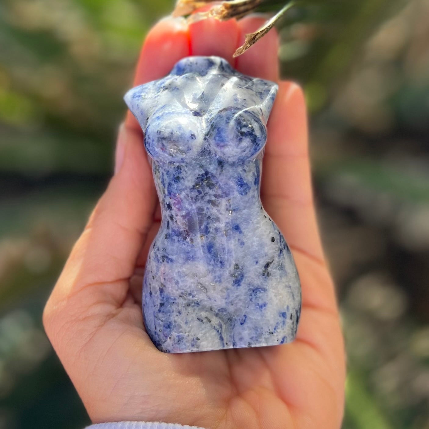 Sodalite Woman Lady Body Carving ~ 2