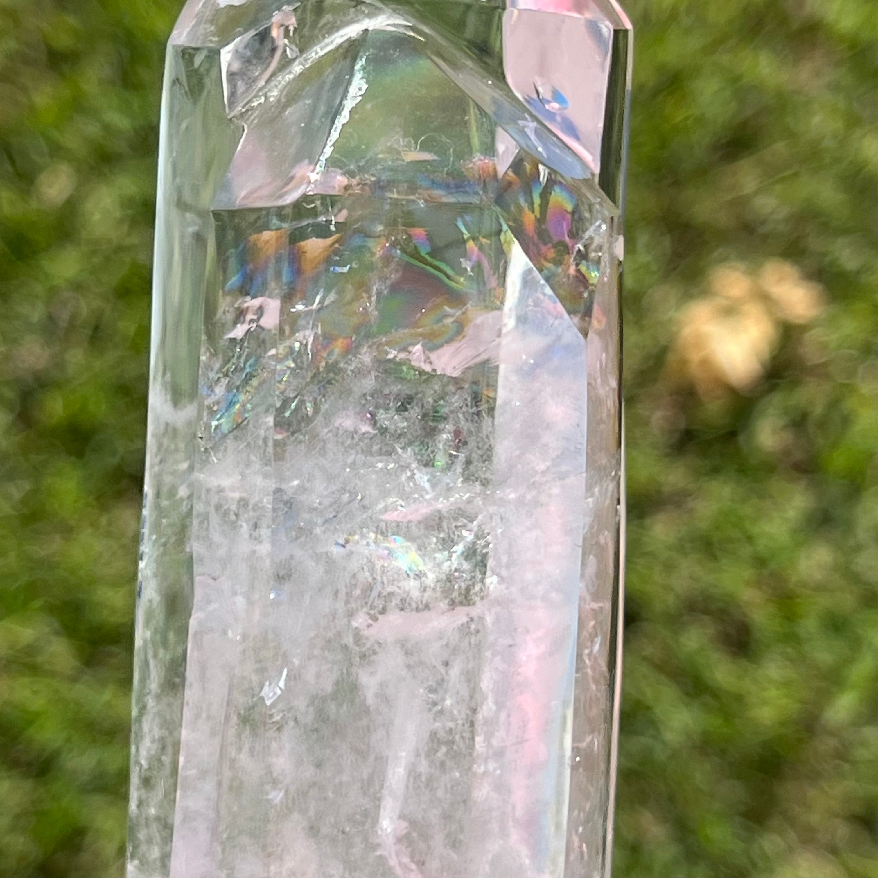 Clear Quartz Twin Flame Point