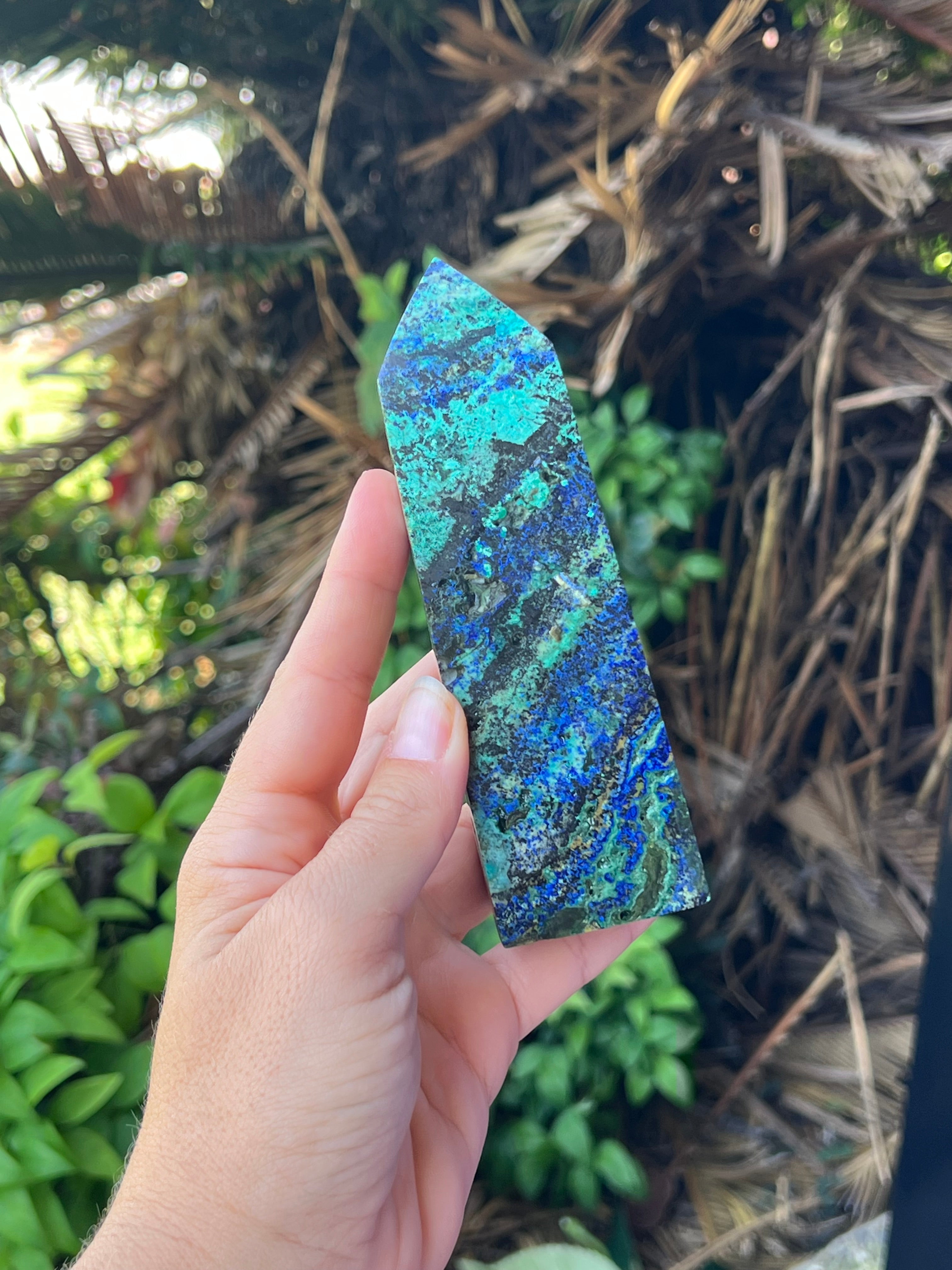 Azurite/Malachite Tower