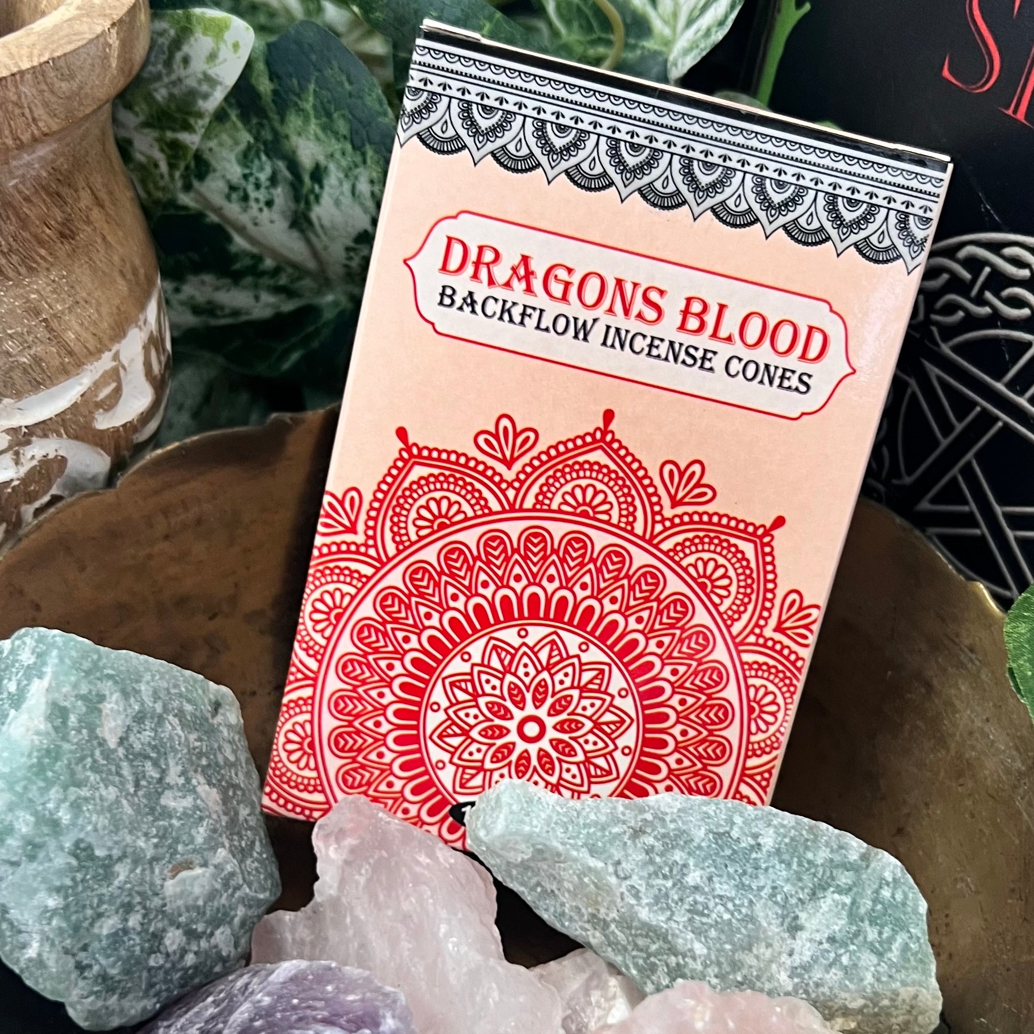 Dragons Blood ~ Backflow Cone Incense