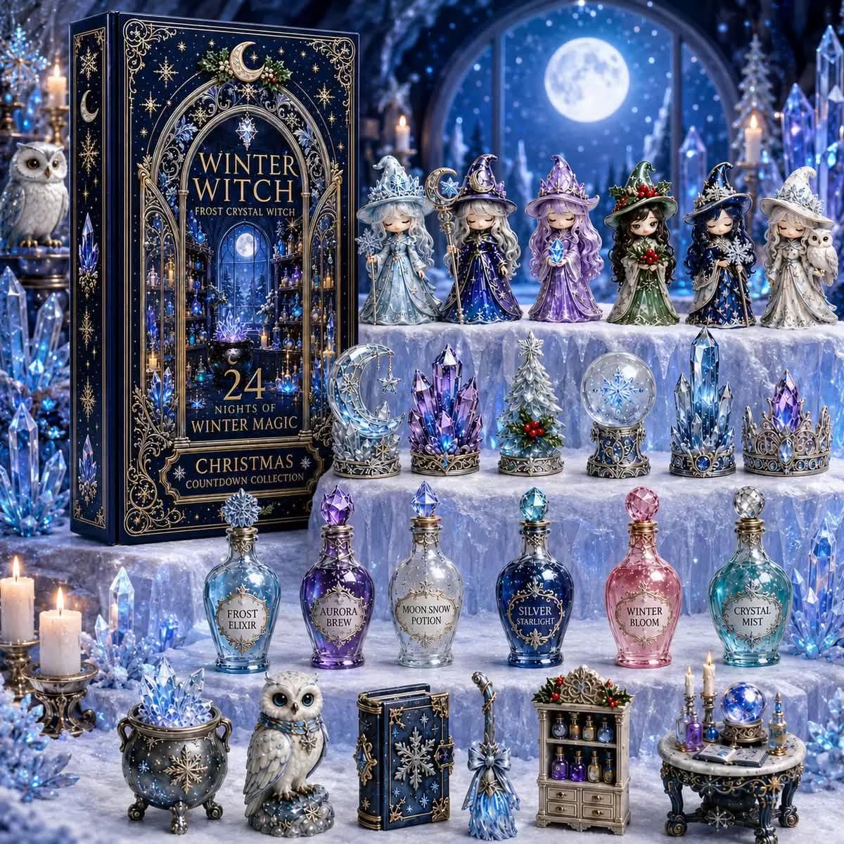 Pre Sale ~ Advent Calendar ~ Winter Witch