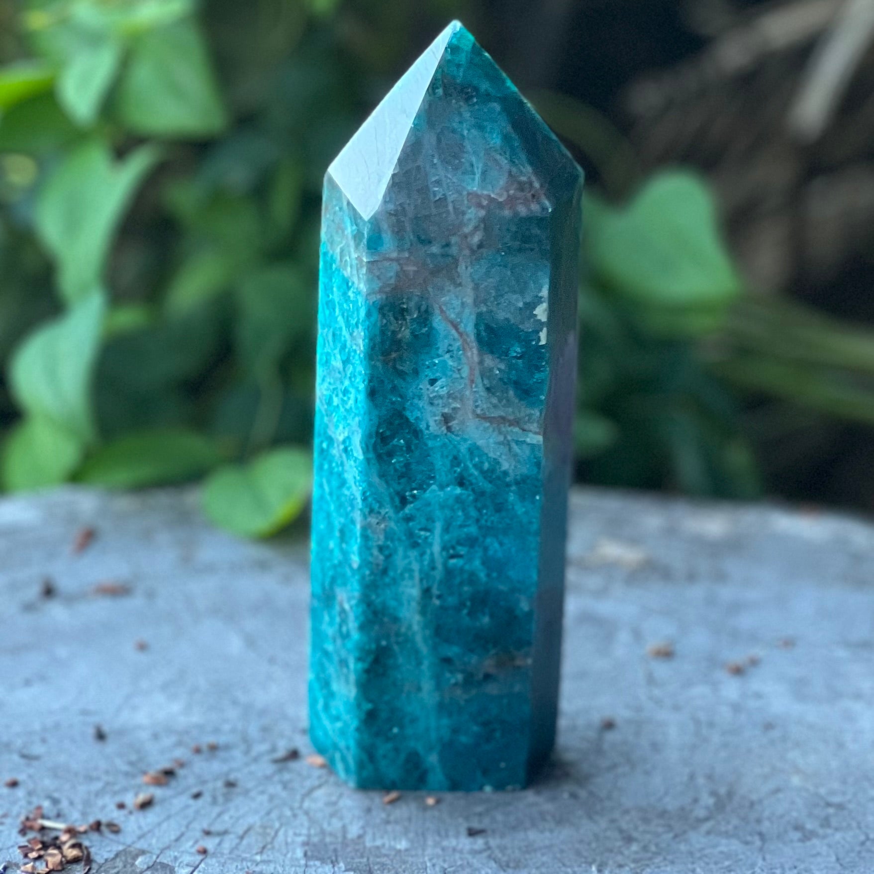 Blue Apatite Tower