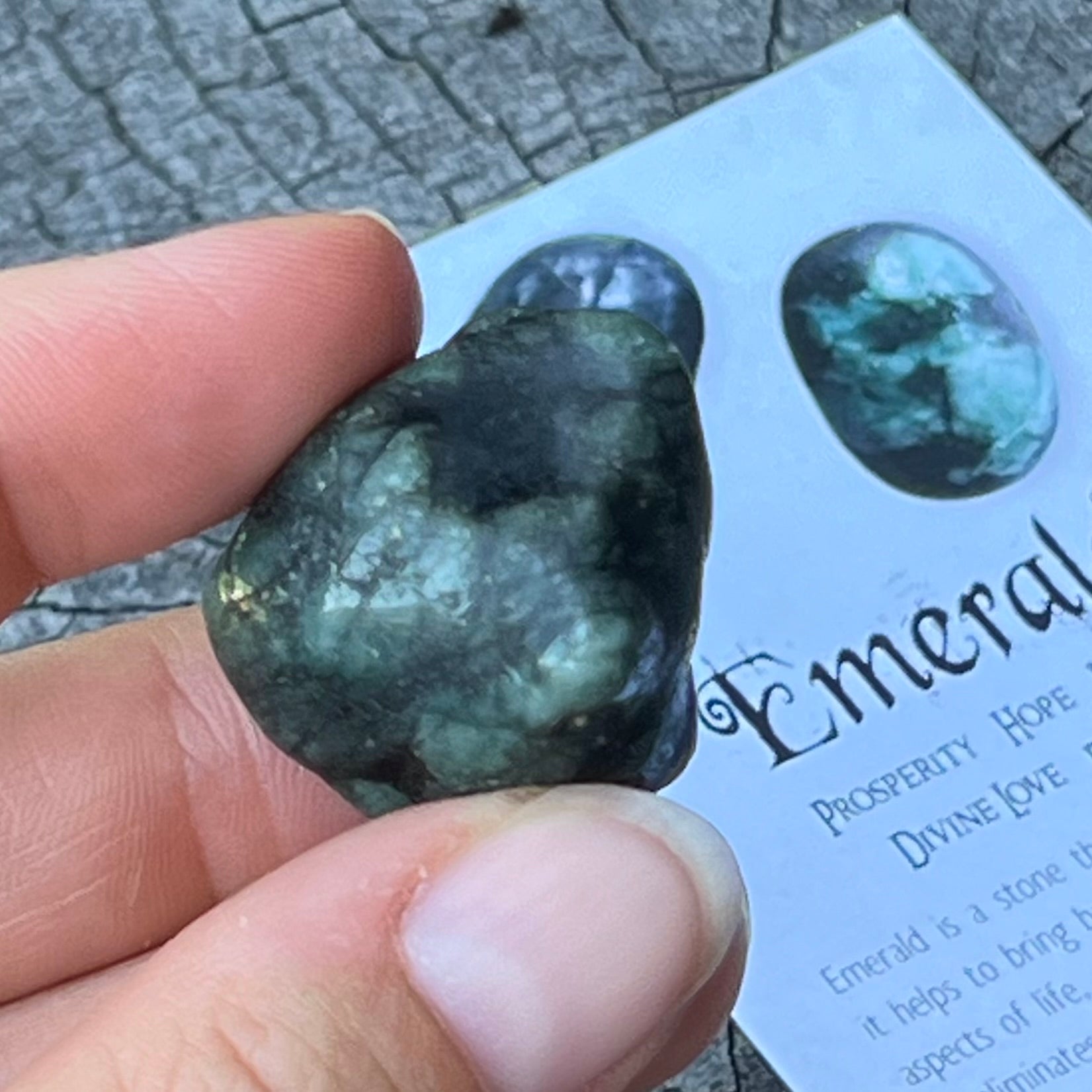 Emerald ~ Specialty Boxed Crystal