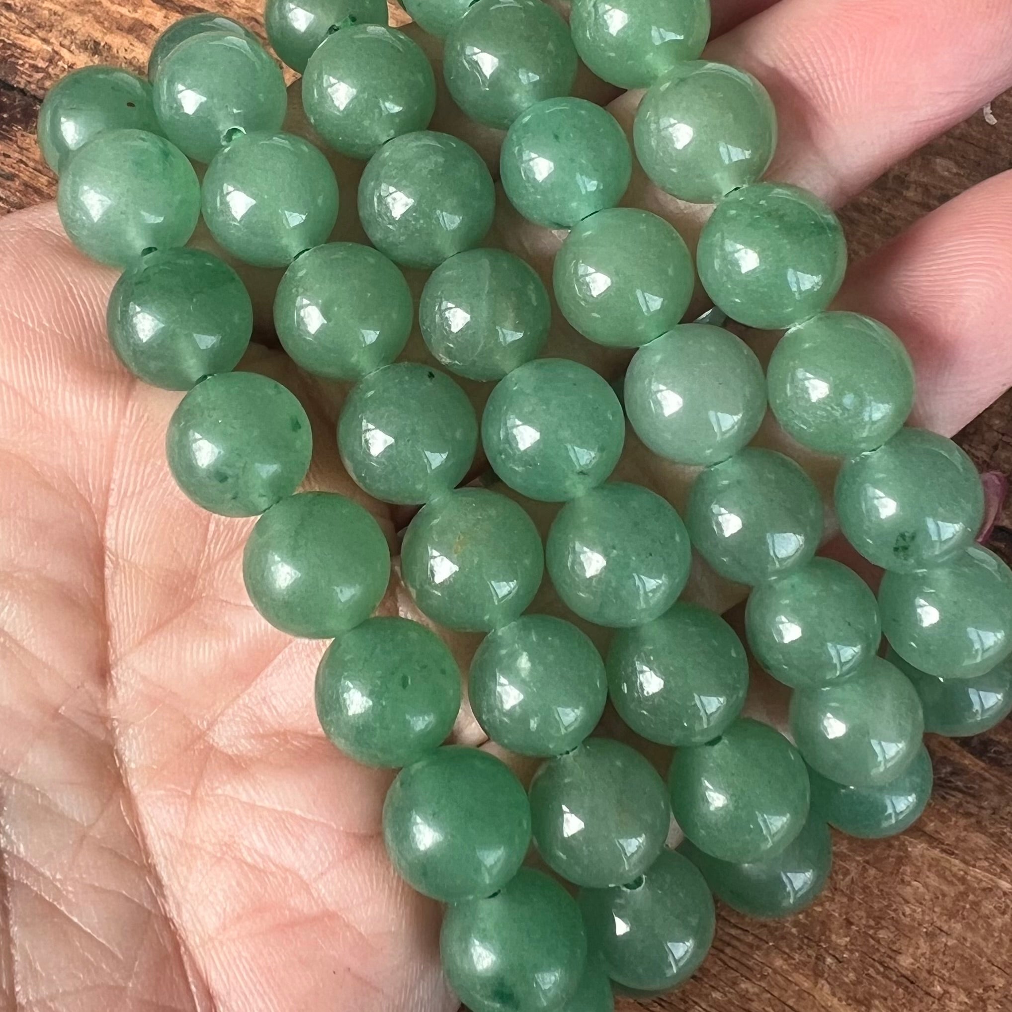 Green Aventurine Bracelet ~ Regular Fit