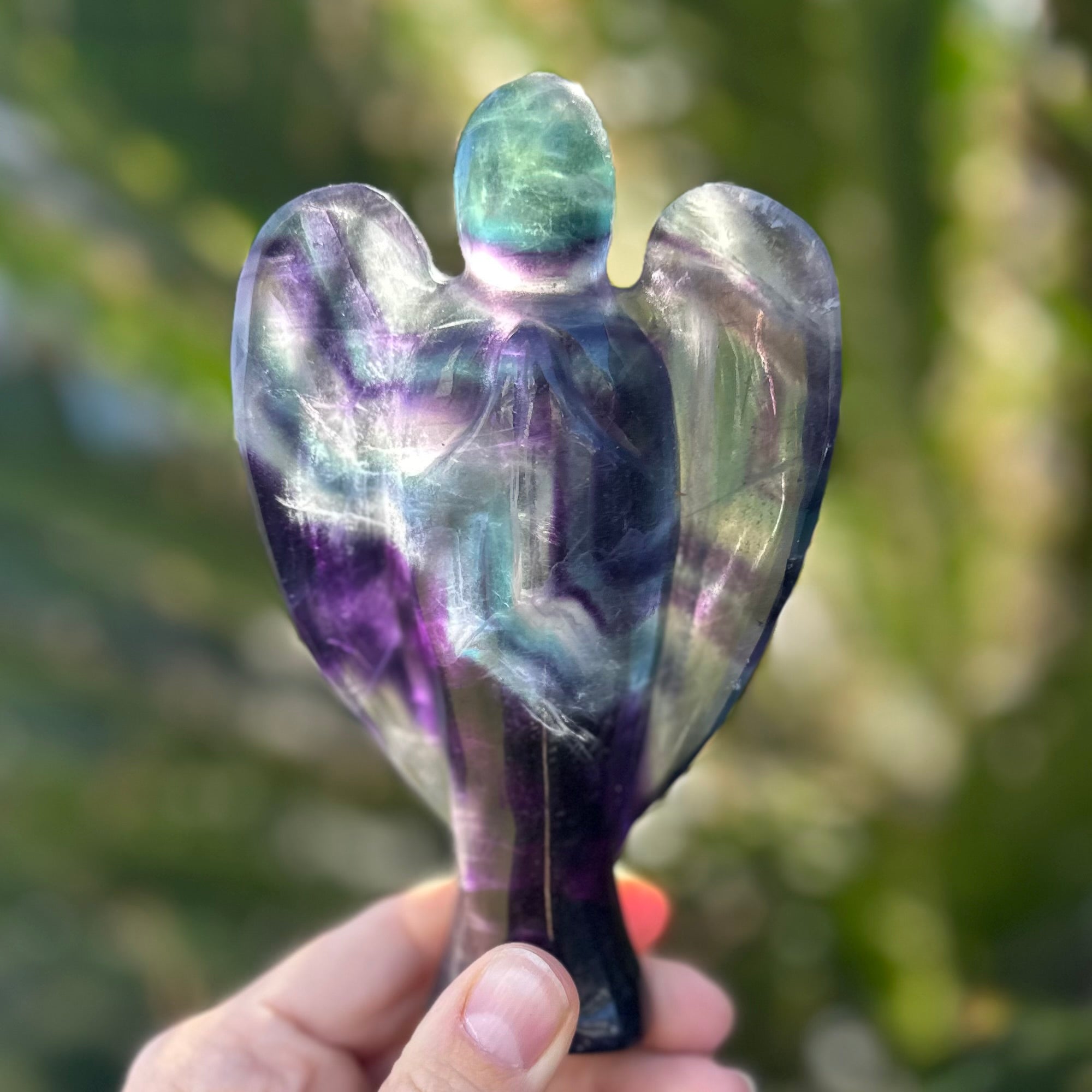 Rainbow Flourite ~ Angel