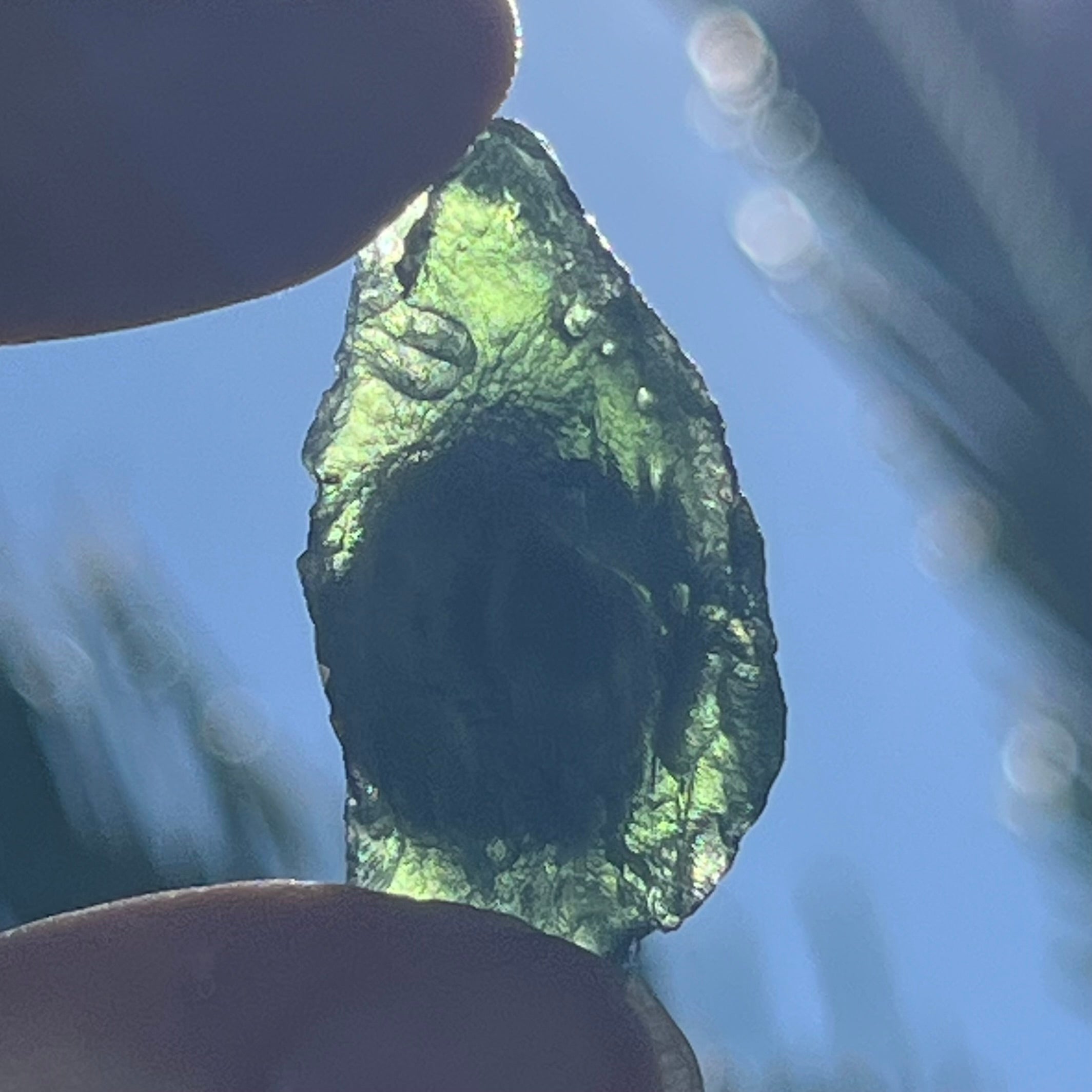 Raw Moldavite Specimen ~ RARE