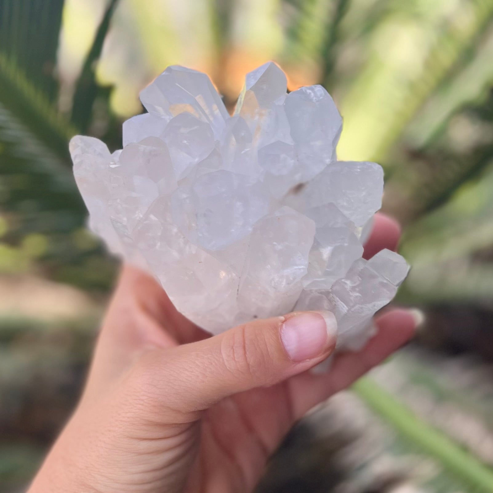 Clear Quartz Natural Raw Cluster