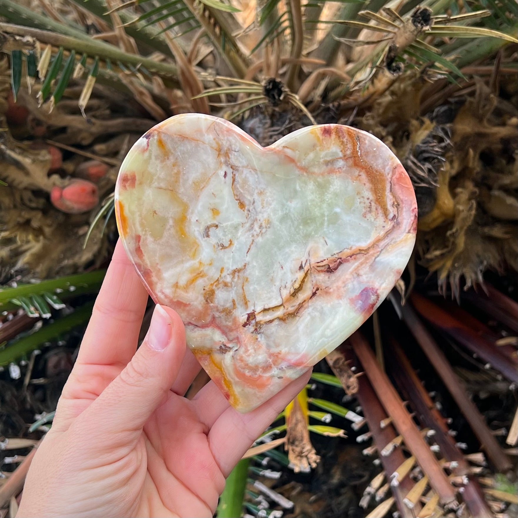 Afghanistan Jade Heart Carving