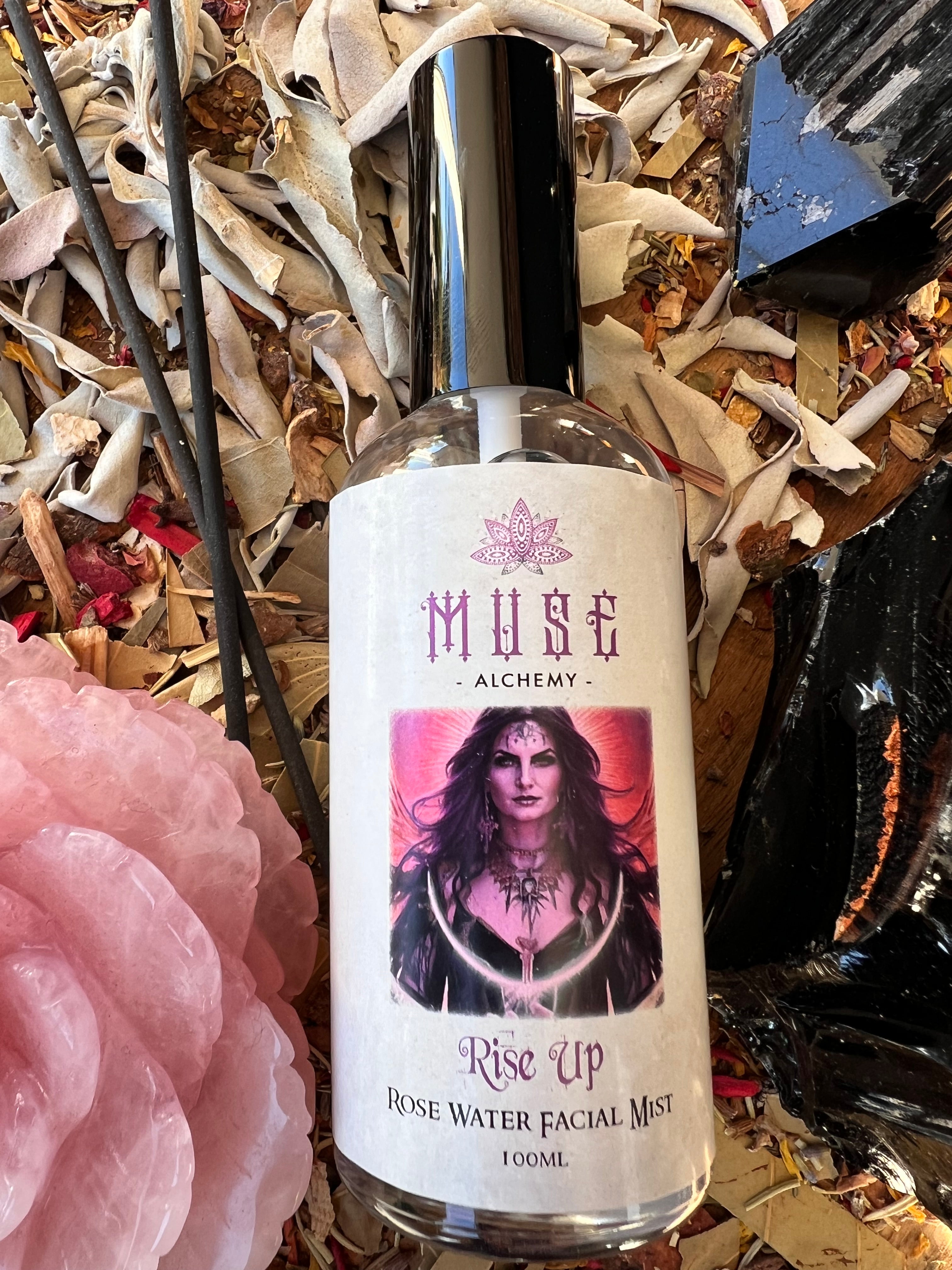 Muse Alchemy ~ Rise Up ~ Rose Water Facial Mist 100ml