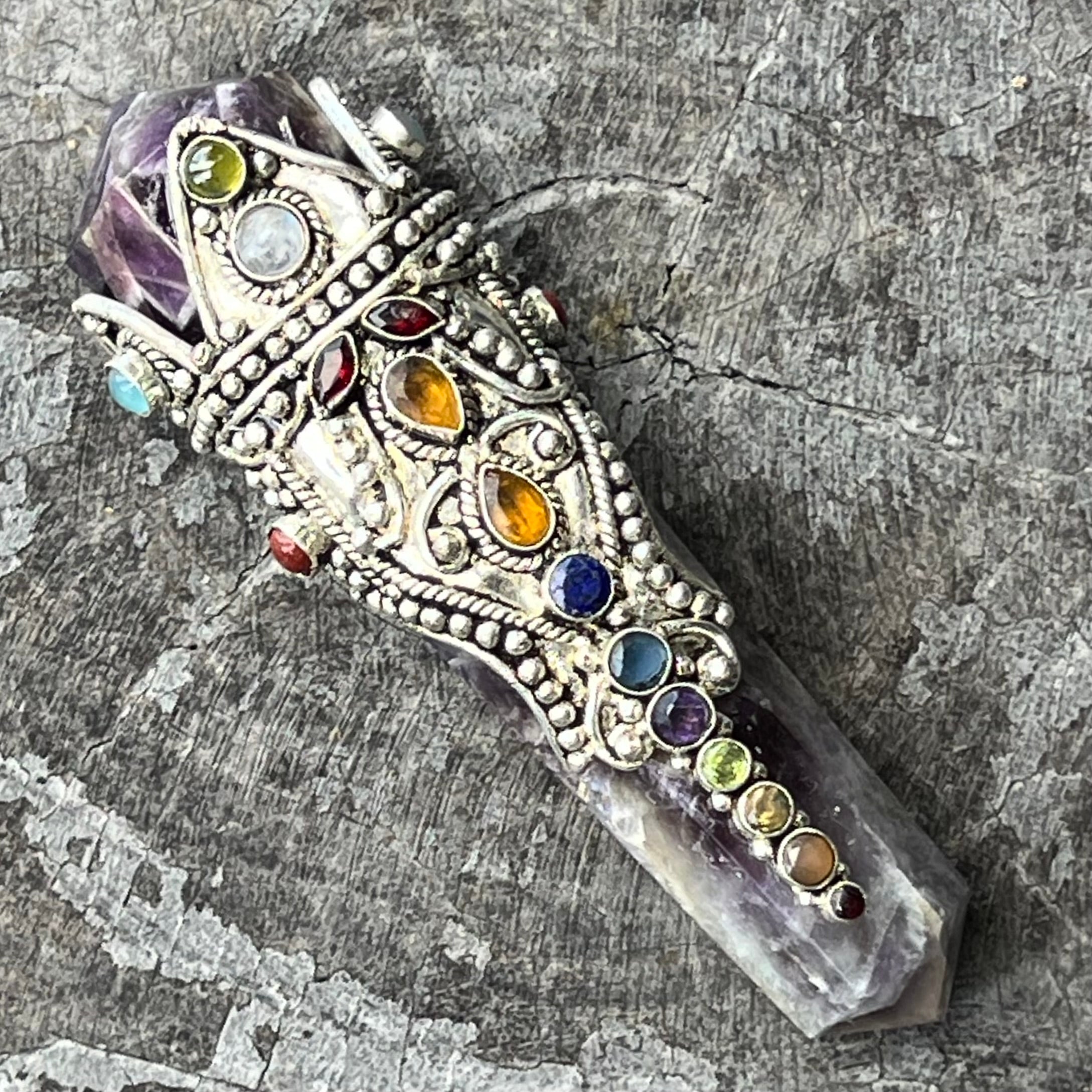Super Wand ~ Embellished Amethyst ~ 2