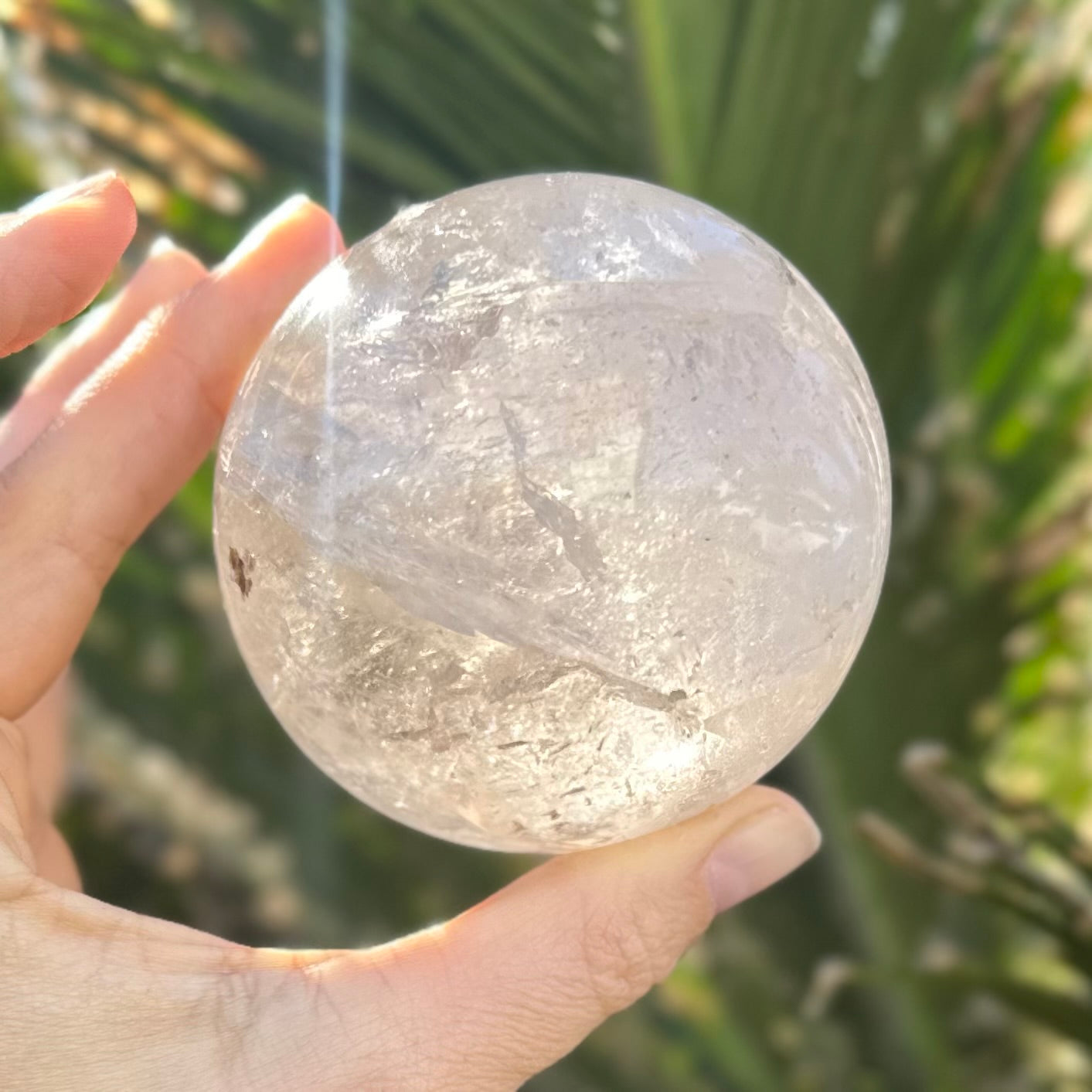 Clear Quartz Sphere ~ Large
