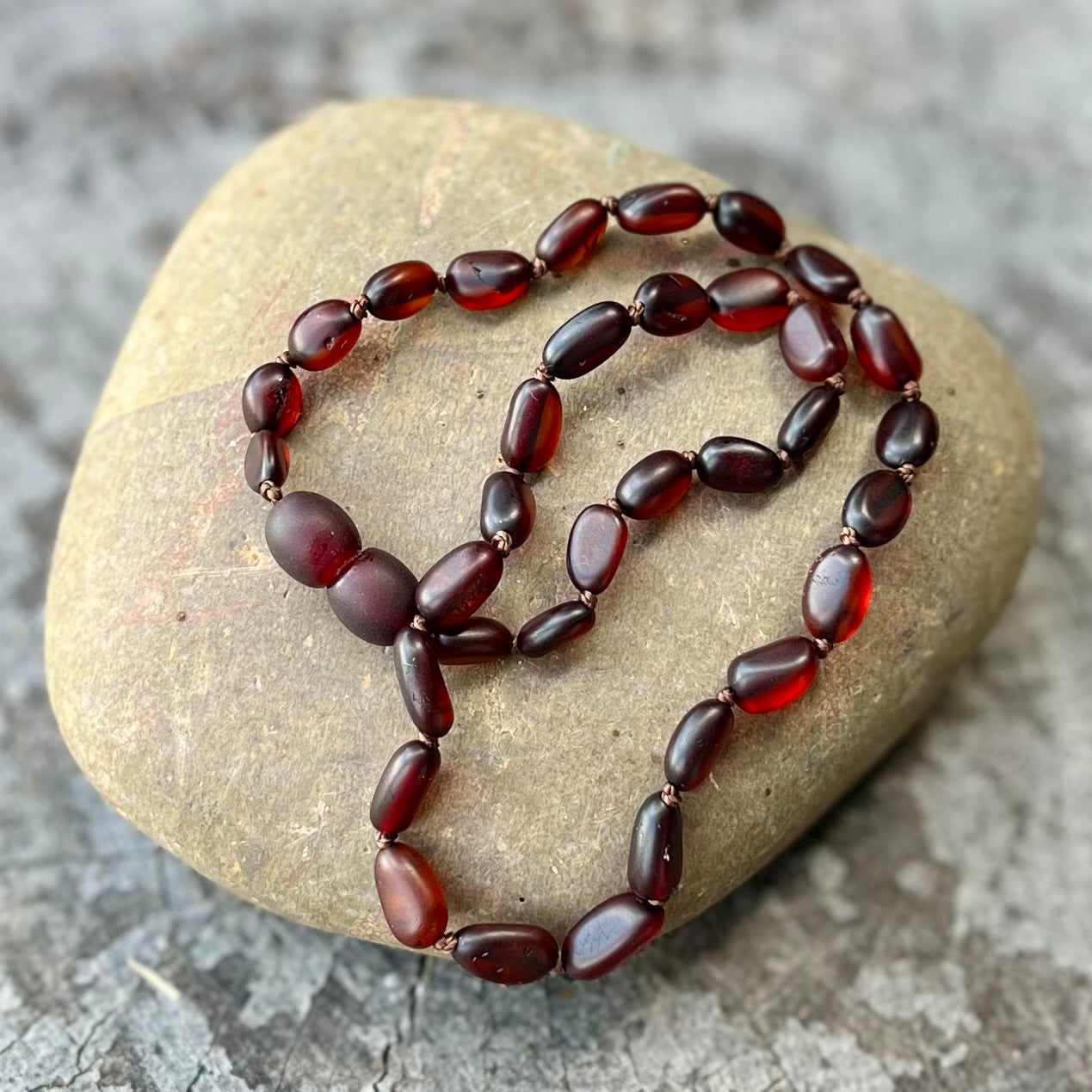 Amber Baby Teething Necklace