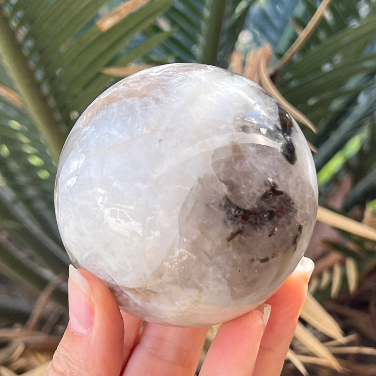 Rainbow Moonstone Sphere