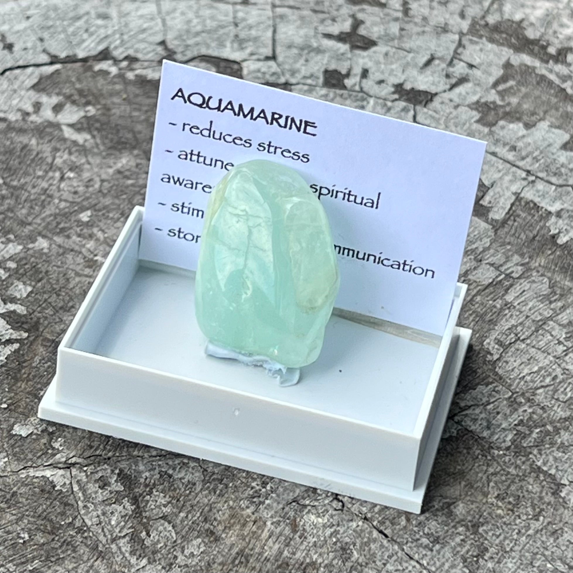 Aquamarine ~ Specialty Boxed Crystal