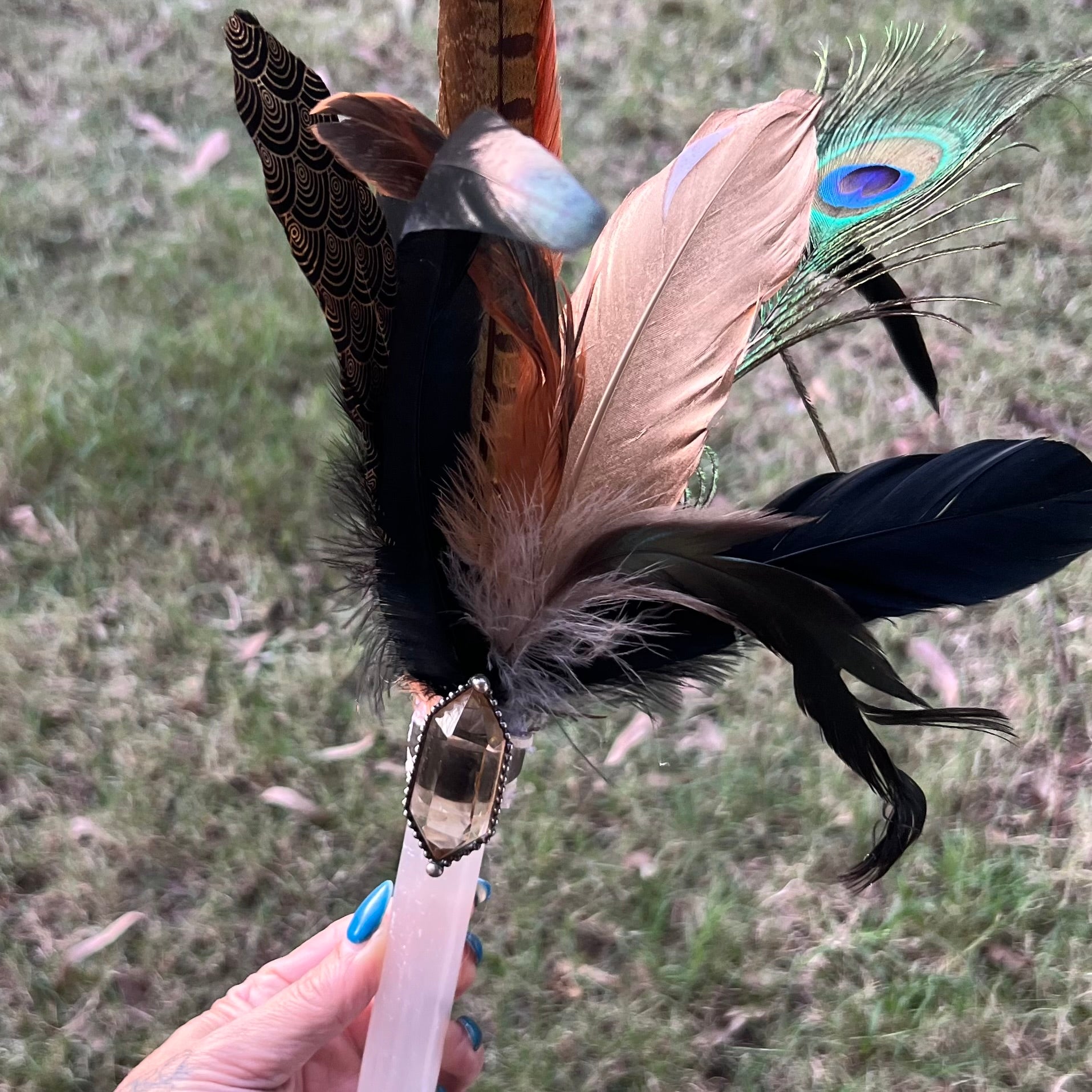 Amplified Abundance Handmade Smudge Wand