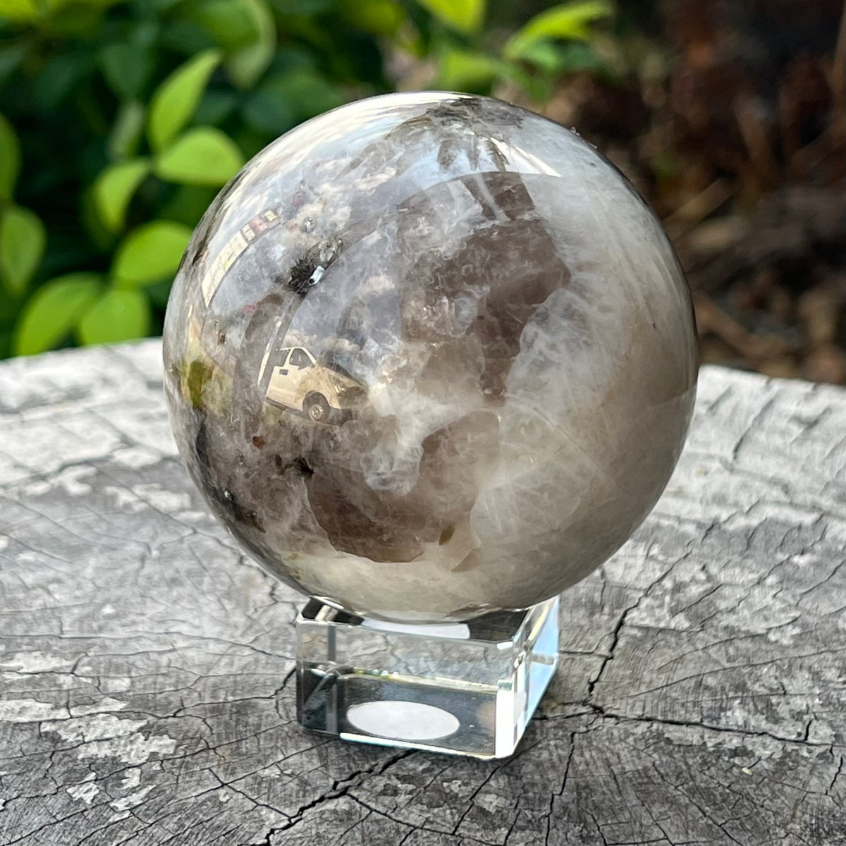 Rainbow Moonstone Sphere