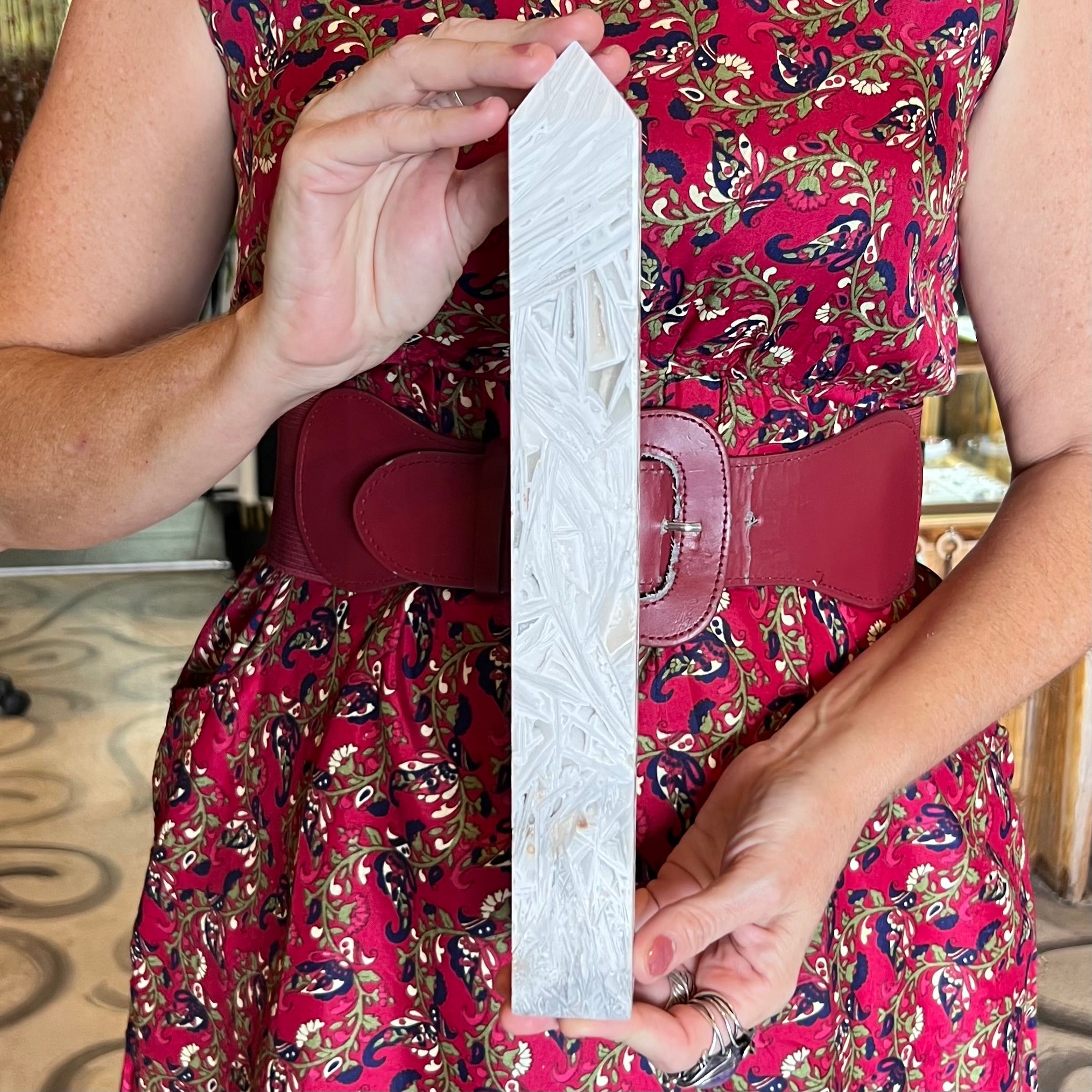 Inner Harmony ~ Mexican Agate Tower