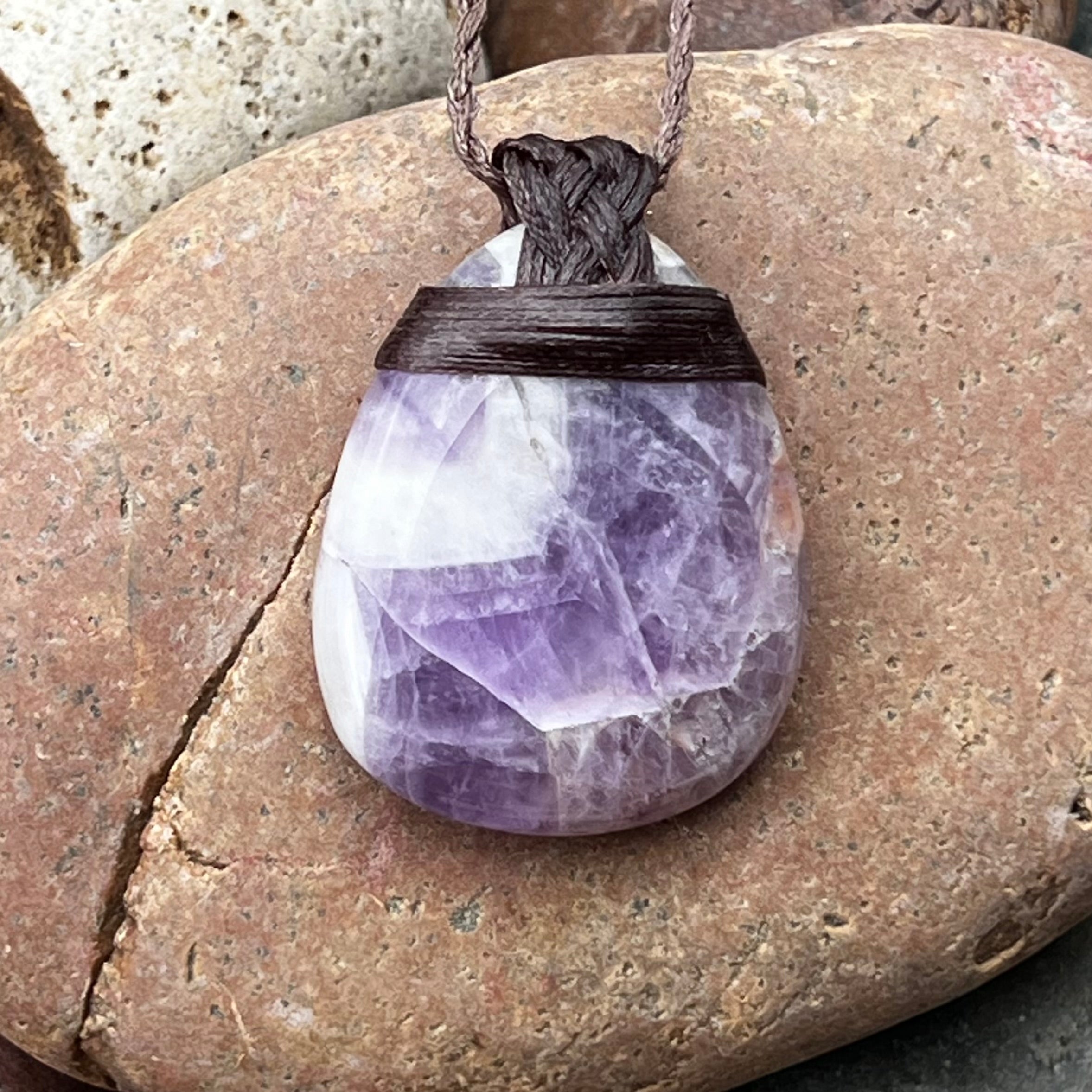 Muse Medicine ~ Chevron Amethyst ~ Tranquility Talisman