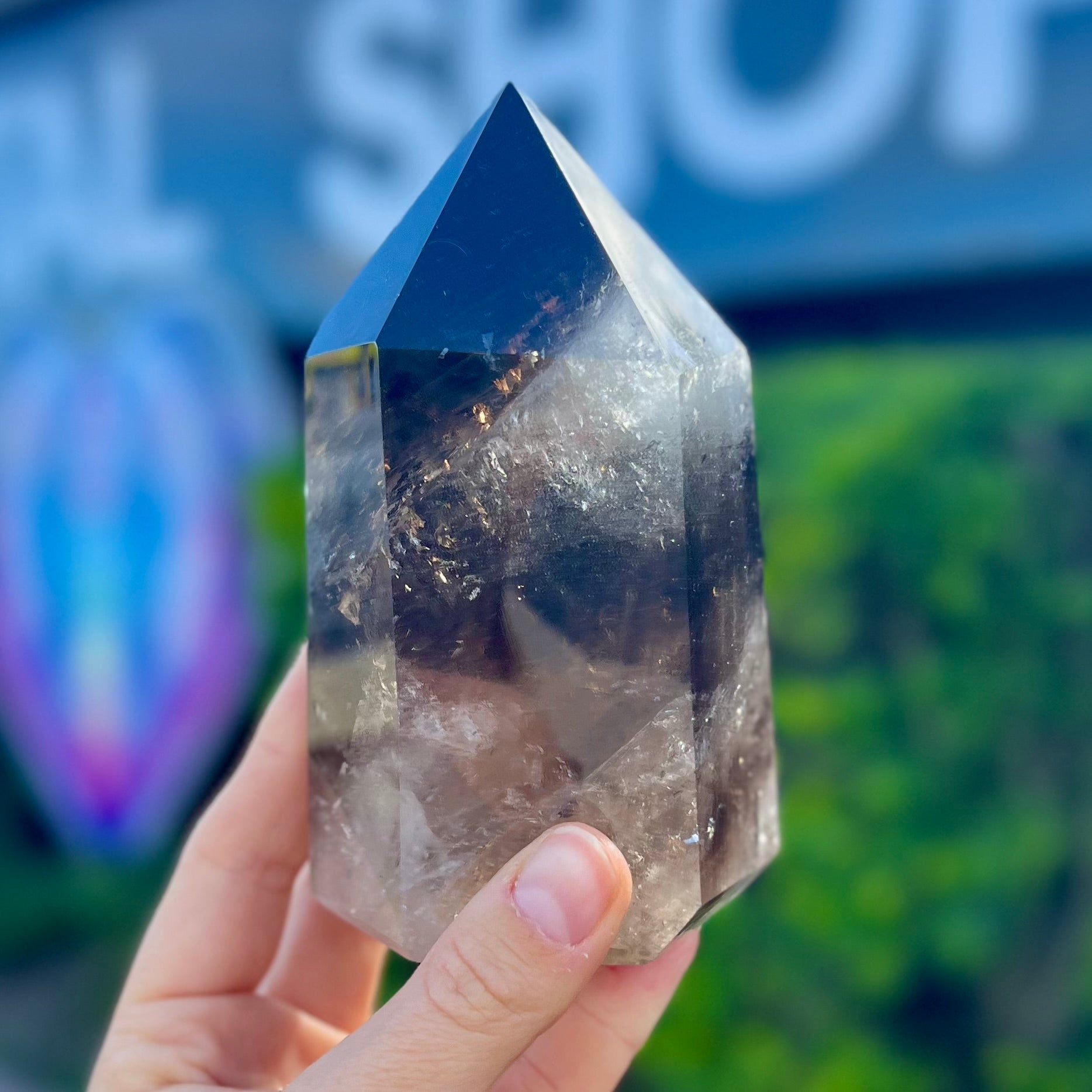 Smoky Quartz Generator Tower