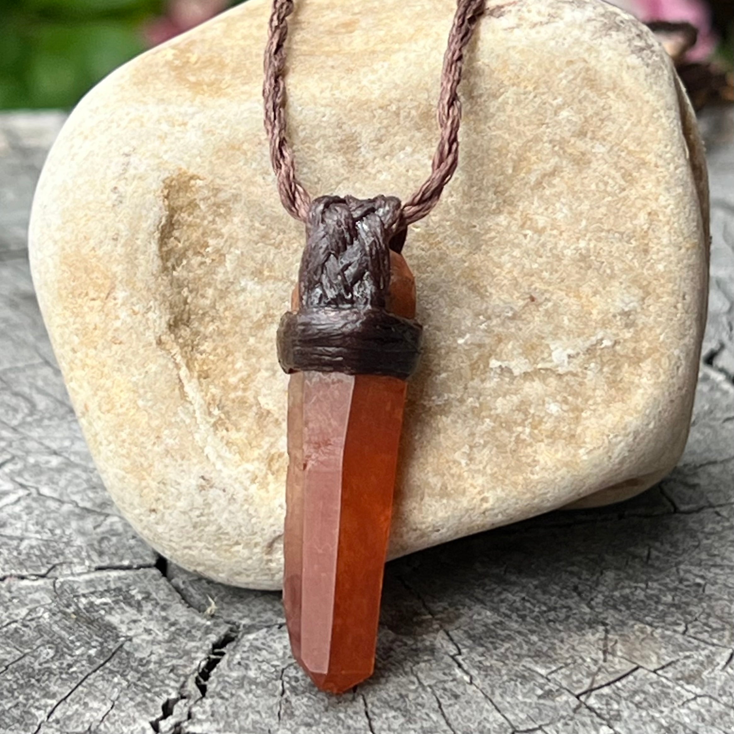 Muse Medicine ~ Tangerine Lemurian ~ Joy & Inner Wisdom Talisman