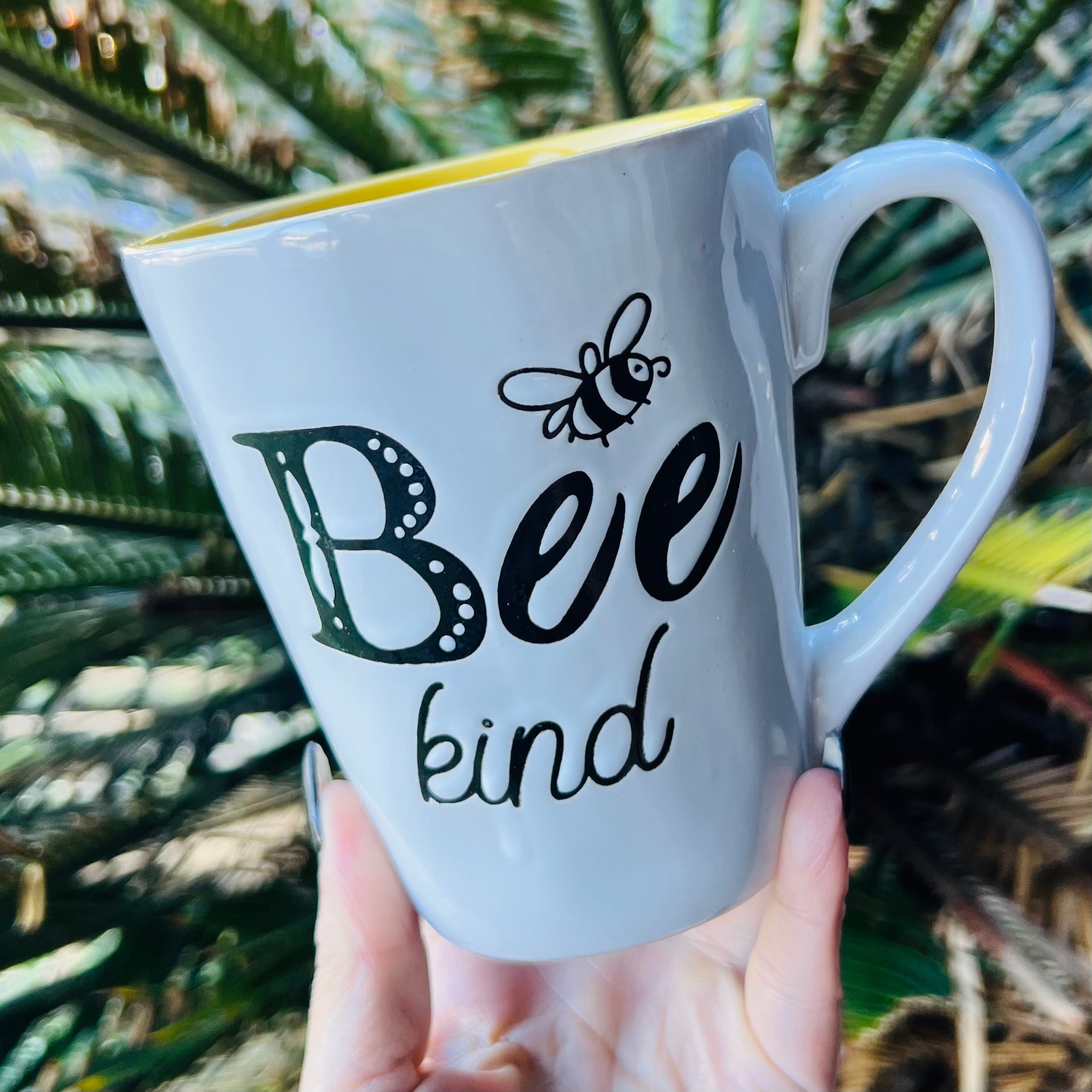 Bee Kind ~ Rustic Mug