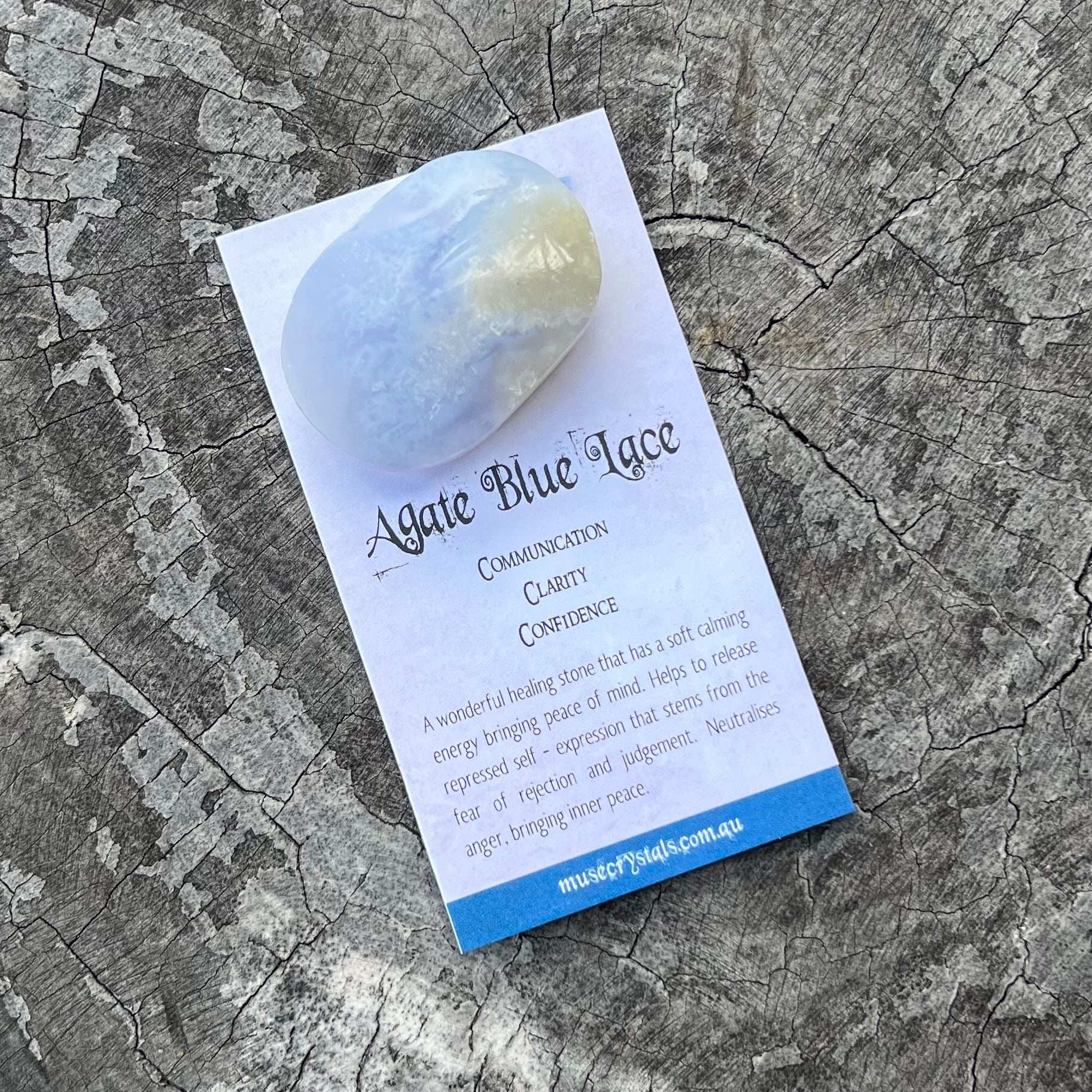 Blue Lace Agate ~ Specialty Boxed Crystal