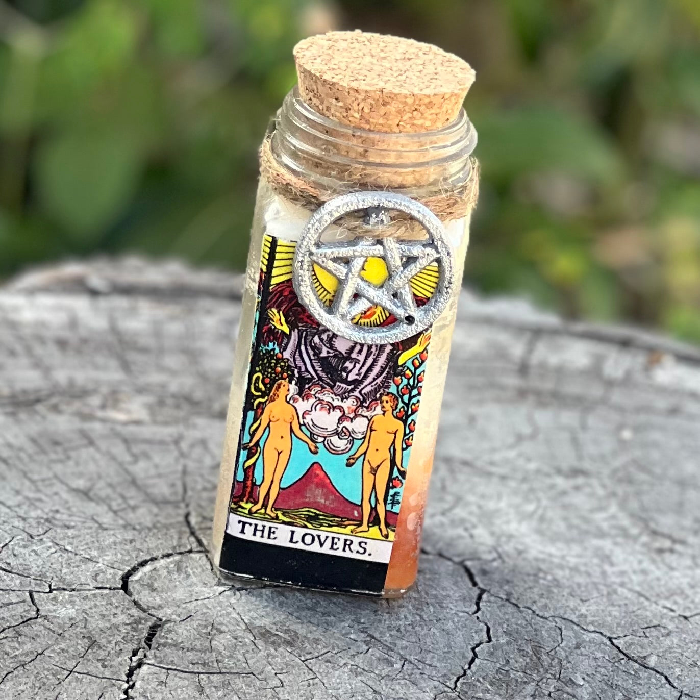 The Lovers ~ Tarot ~ Candle